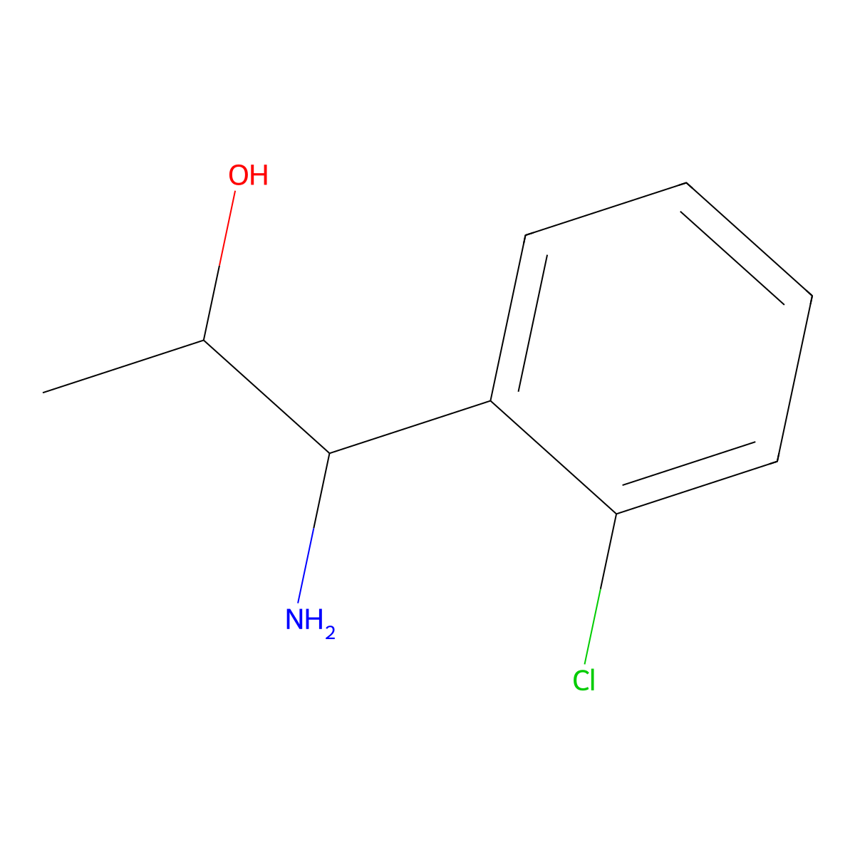 (1S,2R)-1-Amino-1-(2-chlorophenyl)propan-2-OL molecular structure, CAS 1213515-53-7