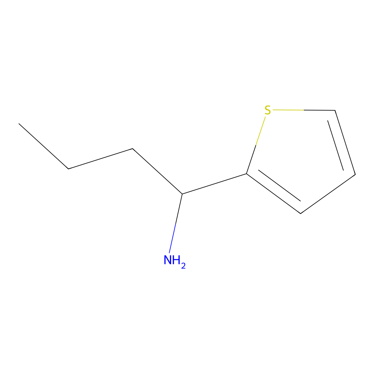 (R)-1-(Thiophen-2-yl)butan-1-amine molecular structure, CAS 1213586-78-7