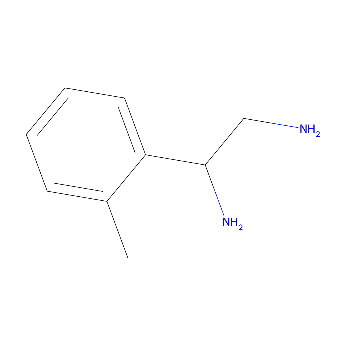 (1S)-1-(2-Methylphenyl)ethane-1,2-diamine molecular structure, CAS 1213592-16-5