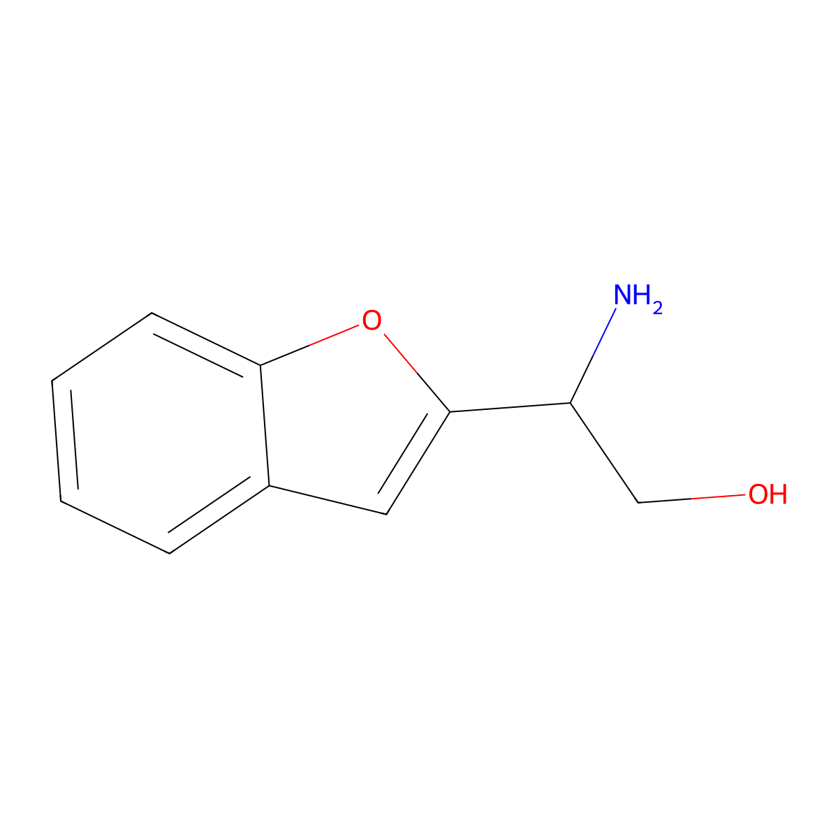 (2s)-2-Amino-2-benzo[d]furan-2-ylethan-1-ol molecular structure, CAS 1213611-54-1