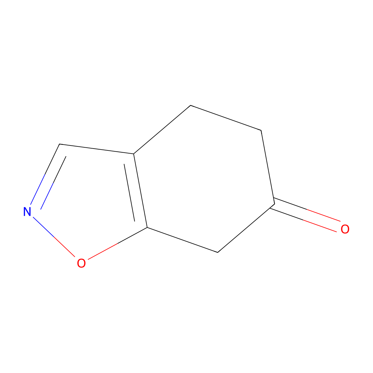 4,5,6,7-Tetrahydro-1,2-benzoxazol-6-one molecular structure, CAS 121363-10-8