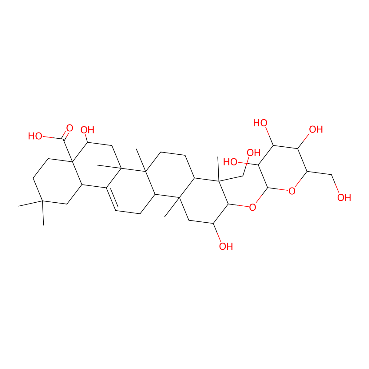 Bernardioside A molecular structure, CAS 121368-52-3