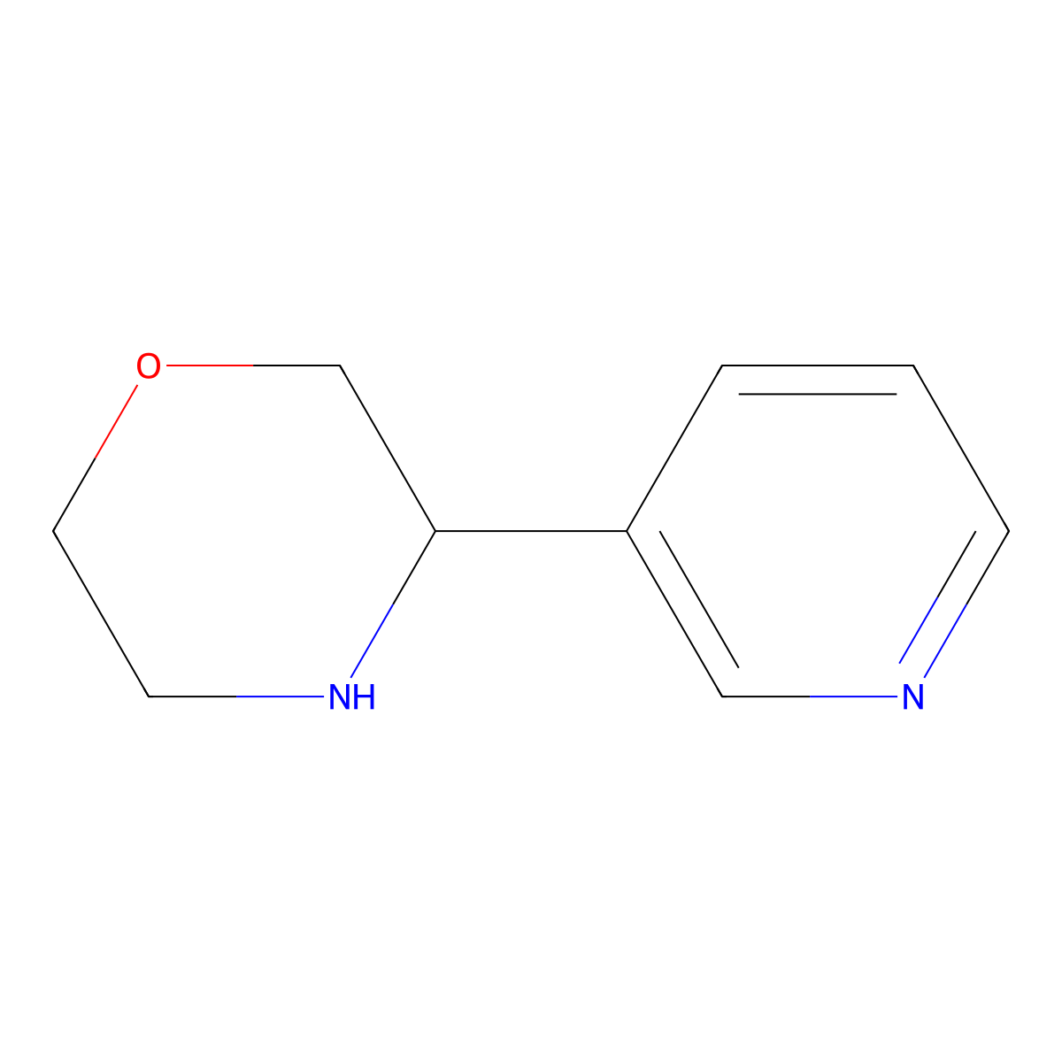(R)-3-(Pyridin-3-yl)morpholine molecular structure, CAS 1213691-34-9