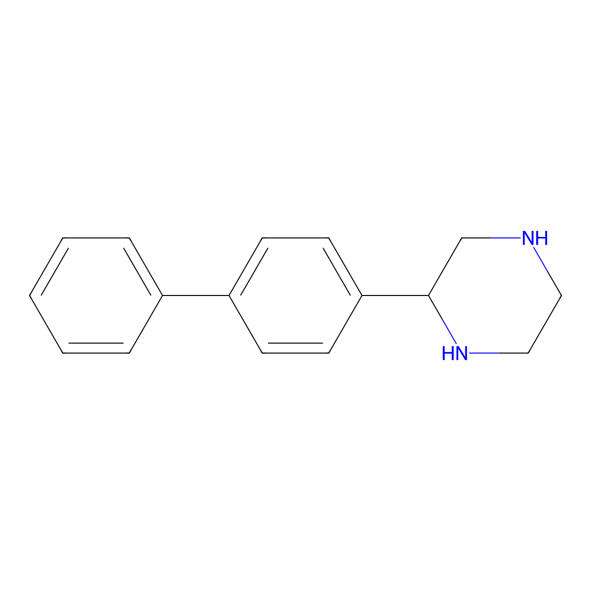 (S)-2-([1,1'-Biphenyl]-4-yl)piperazine molecular structure, CAS 1213876-01-7