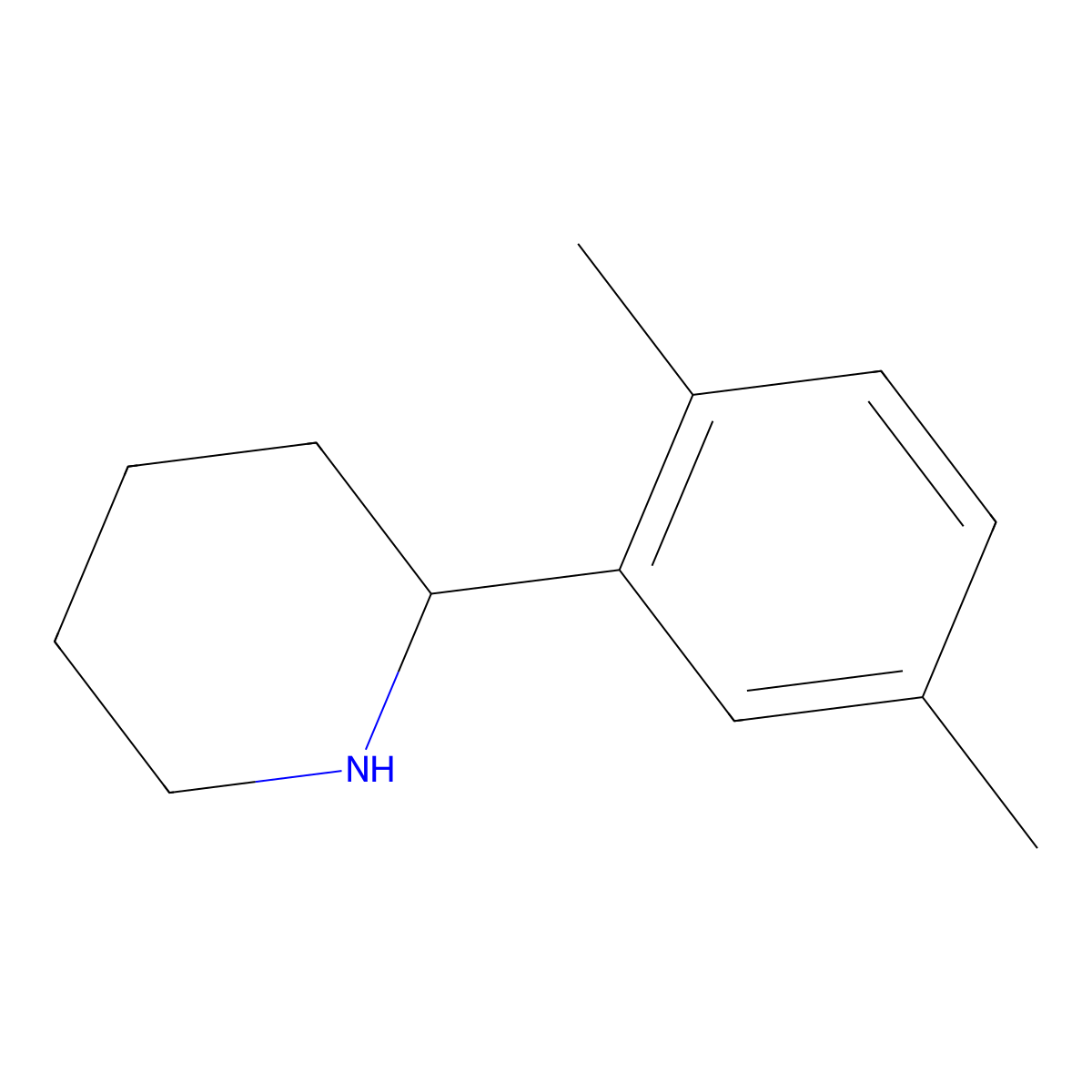(S)-2-(2,5-Dimethylphenyl)piperidine molecular structure, CAS 1213886-27-1