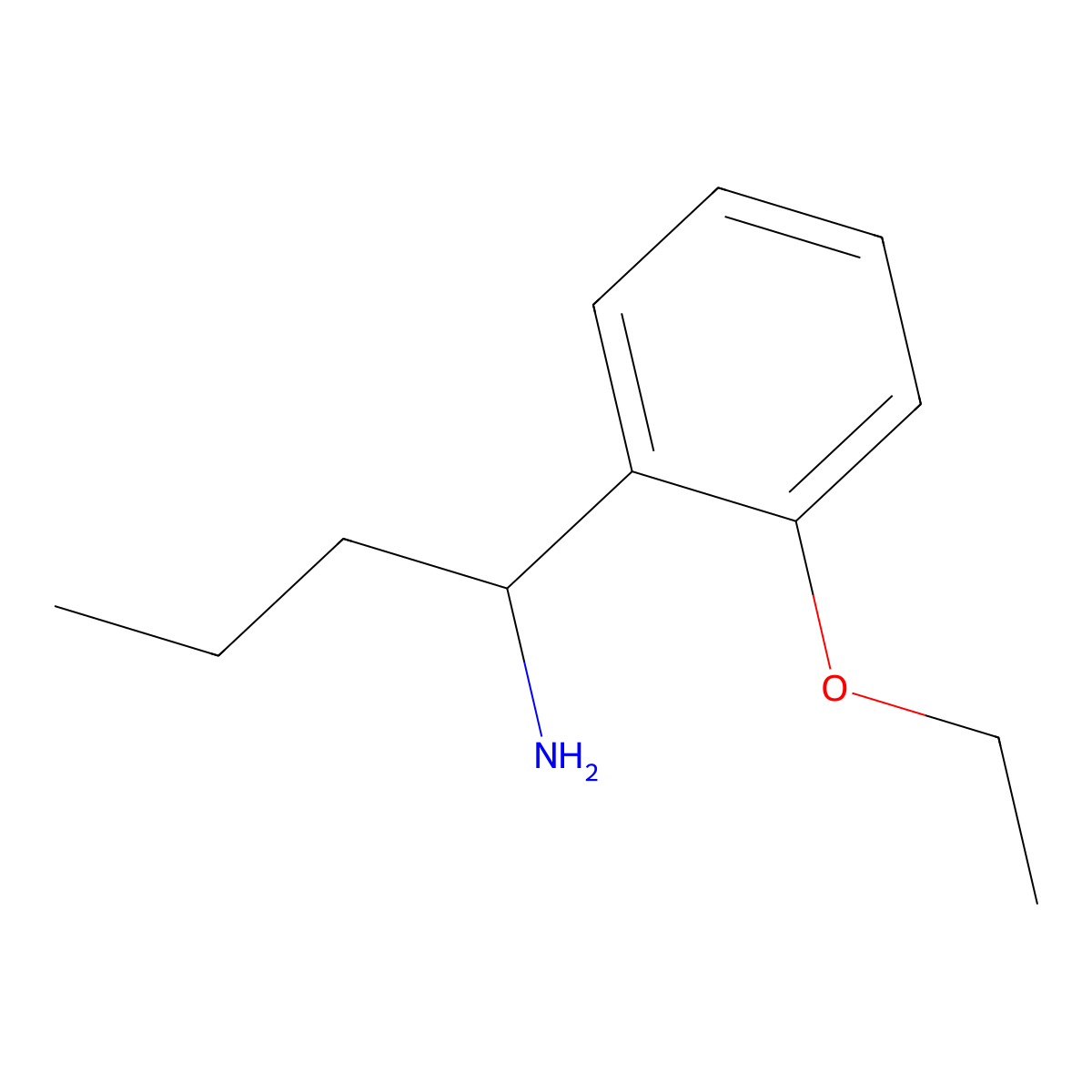 (S)-1-(2-Ethoxyphenyl)butan-1-amine molecular structure, CAS 1213900-92-5