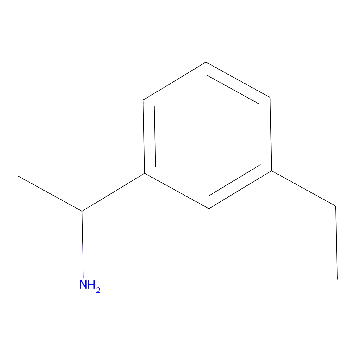 (R)-1-(3-Ethylphenyl)ethan-1-amine molecular structure, CAS 1213965-49-1