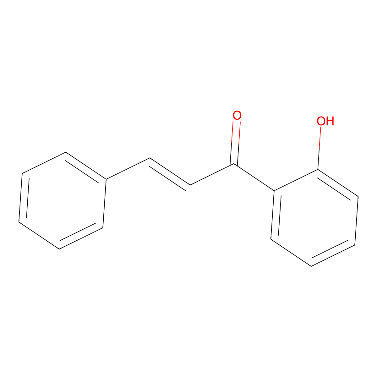 2'-Hydroxychalcone molecular structure, CAS 1214-47-7