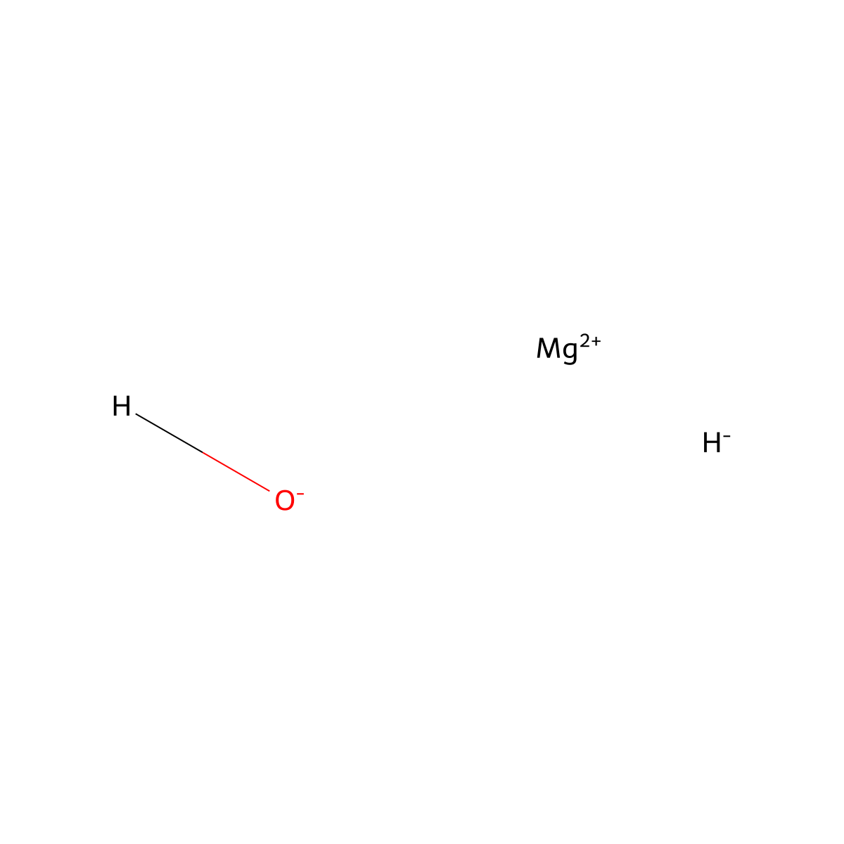 Magnesium;hydride;hydroxide molecular structure, CAS 12141-11-6