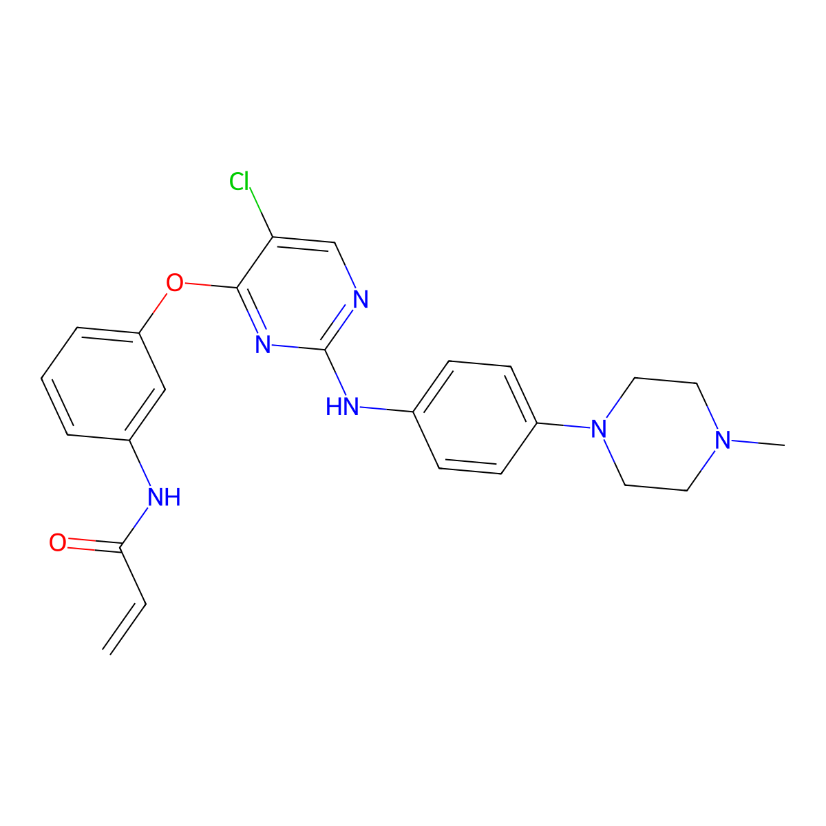 WZ-3146 molecular structure, CAS 1214265-56-1
