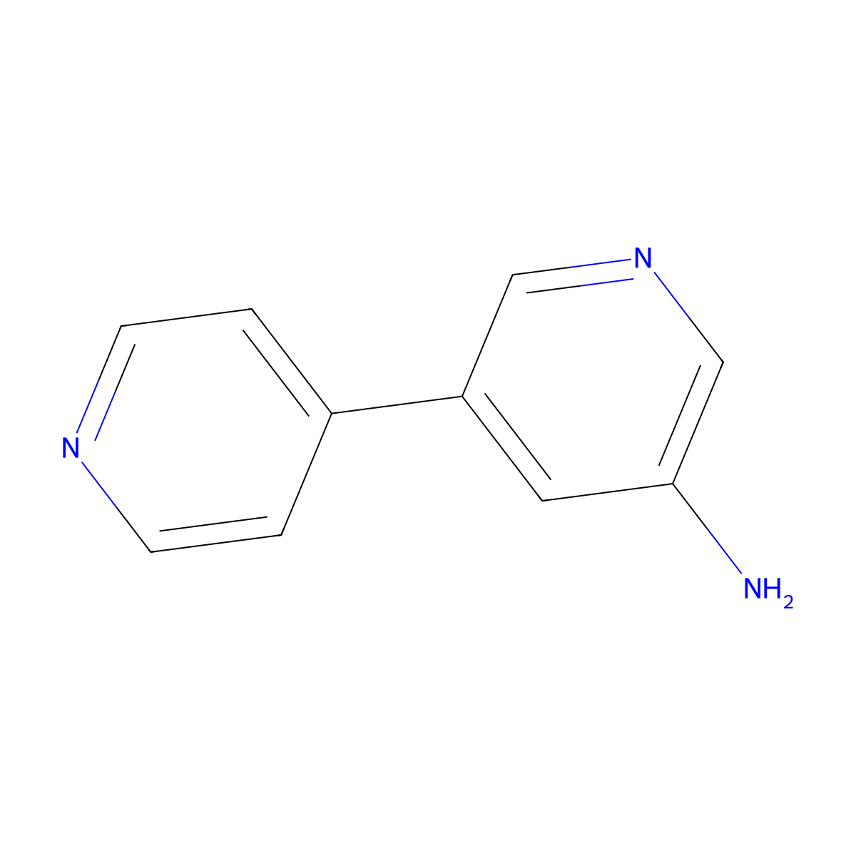 [3,4'-Bipyridin]-5-amine molecular structure, CAS 1214324-04-5