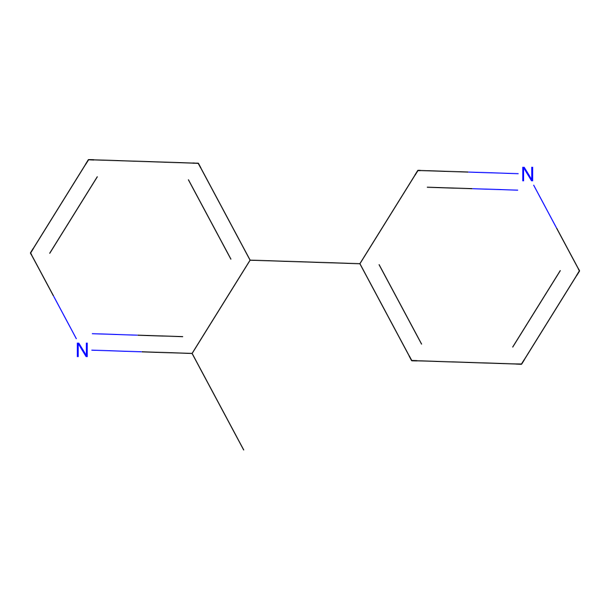 2-Methyl-3,3'-bipyridine molecular structure, CAS 1214326-04-1