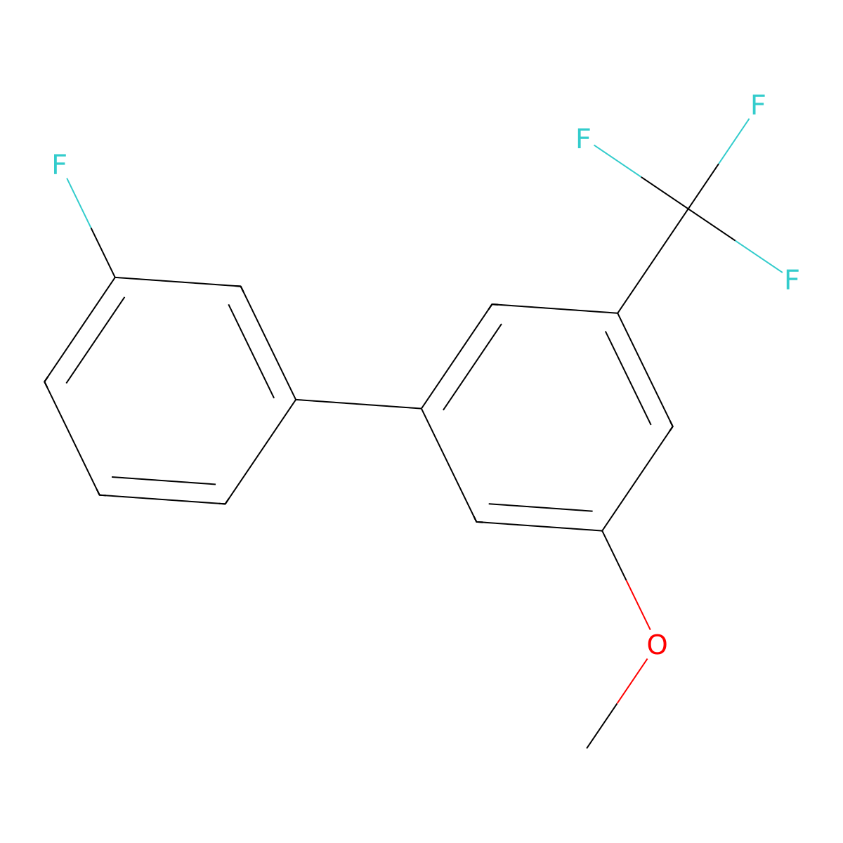 1-(3-Fluorophenyl)-3-methoxy-5-(trifluoromethyl)benzene molecular structure, CAS 1214328-10-5