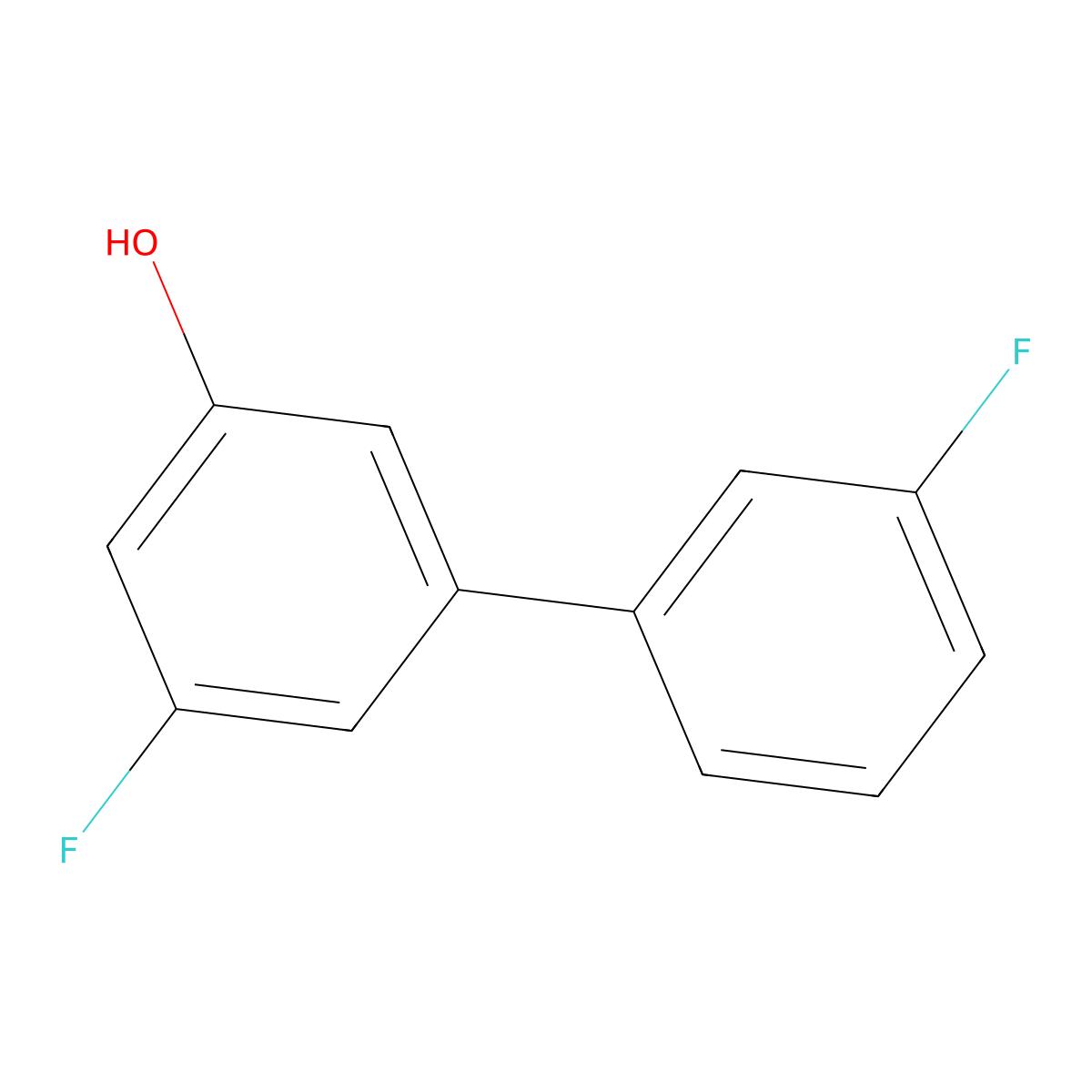 3',5-Difluoro[1,1'-biphenyl]-3-ol molecular structure, CAS 1214328-86-5