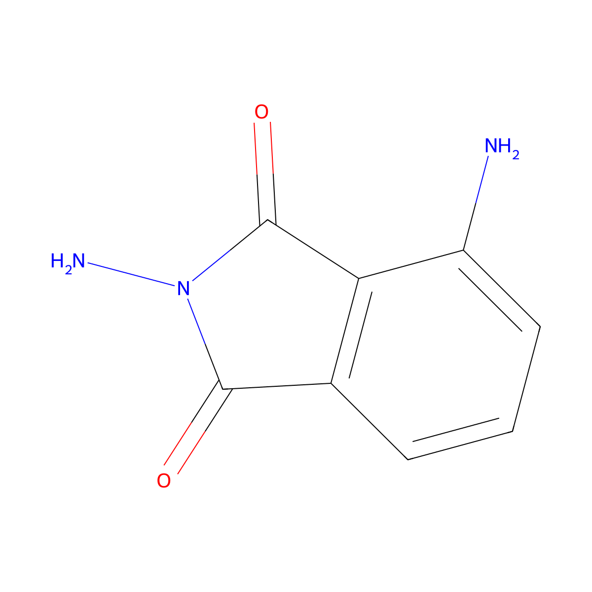 2,4-Diaminoisoindole-1,3-dione molecular structure, CAS 121433-36-1