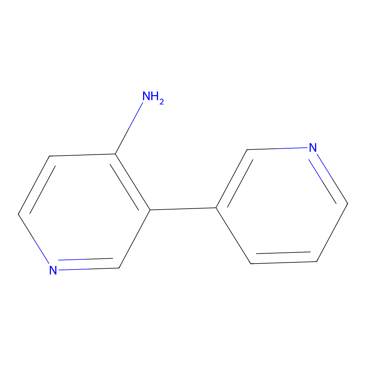 [3,3'-Bipyridin]-4-amine molecular structure, CAS 1214333-30-8