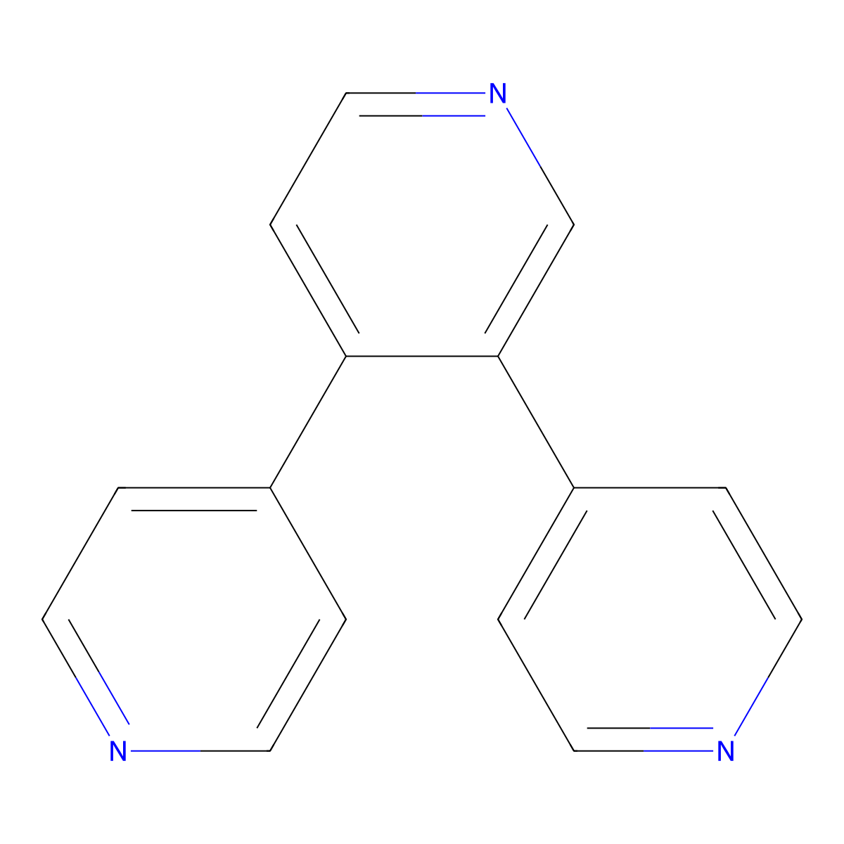 3,4-Di(pyridin-4-yl)pyridine molecular structure, CAS 1214336-71-6