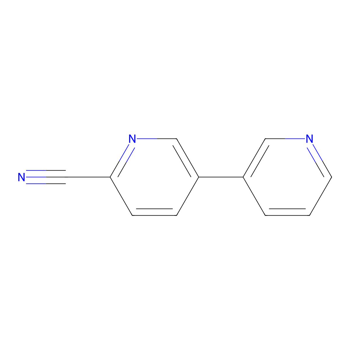 5-(Pyridin-3-yl)pyridine-2-carbonitrile molecular structure, CAS 1214337-61-7