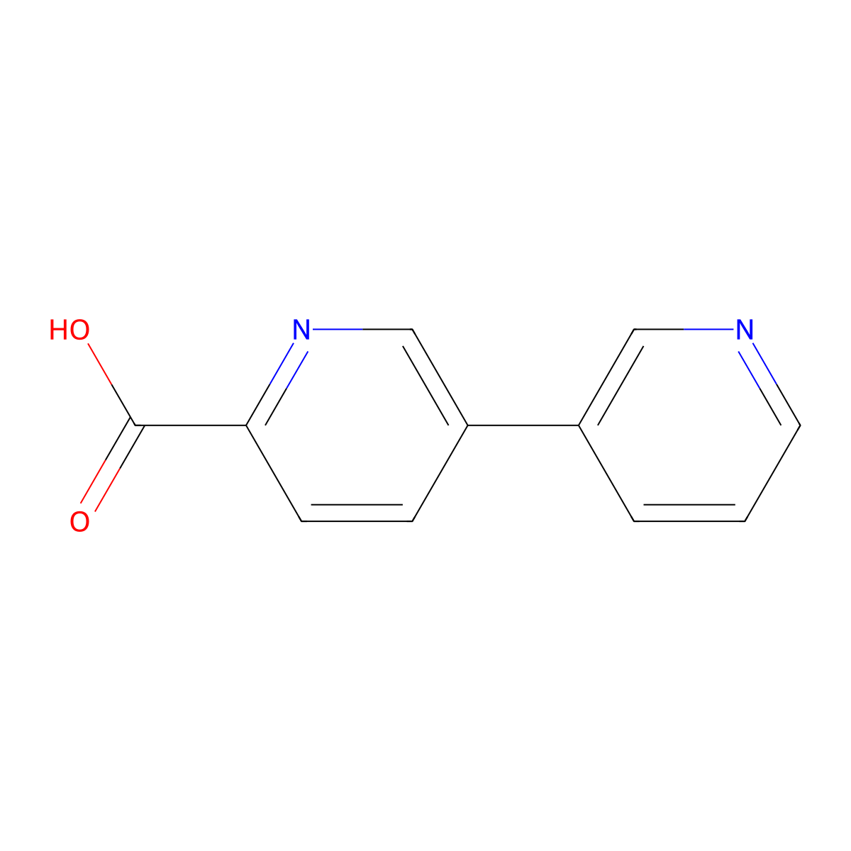 [3,3'-Bipyridine]-6-carboxylic acid molecular structure, CAS 1214339-84-0