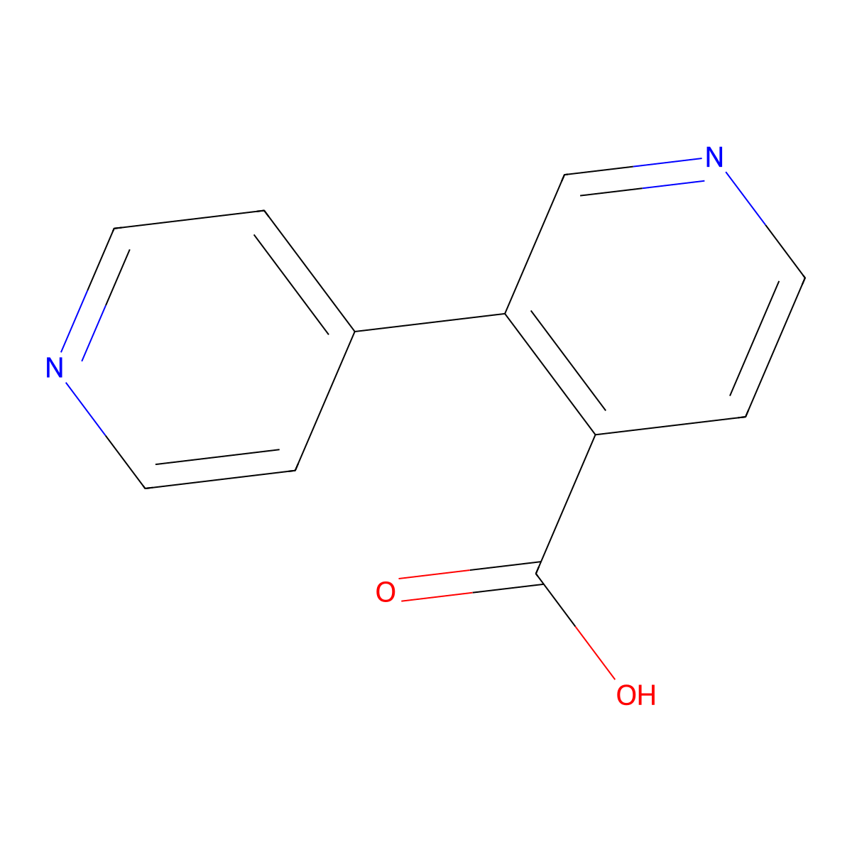 [3,4'-Bipyridine]-4-carboxylic acid molecular structure, CAS 1214342-65-0