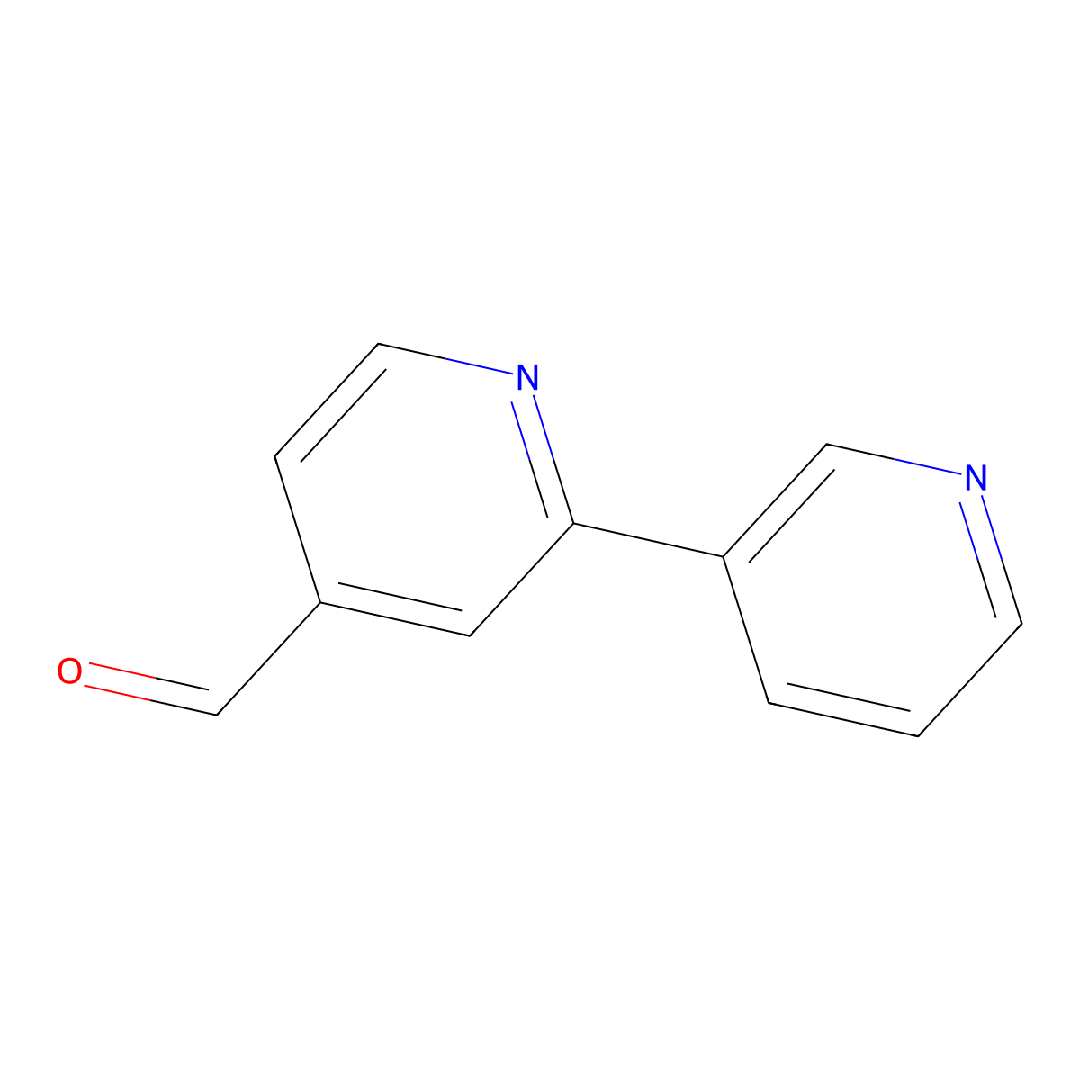 2-(Pyridin-3-yl)isonicotinaldehyde molecular structure, CAS 1214347-98-4