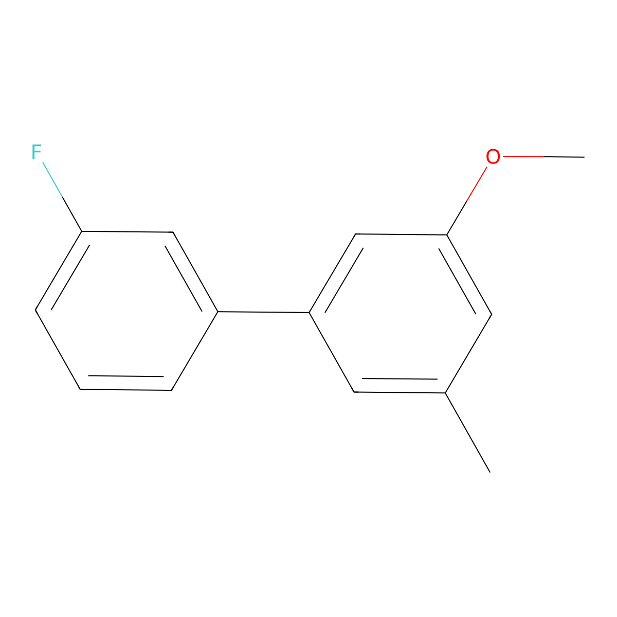 1-(3-Fluorophenyl)-3-methoxy-5-methylbenzene molecular structure, CAS 1214349-74-2