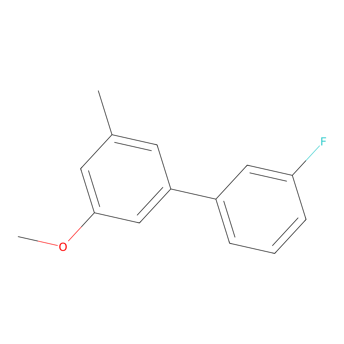 1-(3-Fluorophenyl)-3-methoxy-5-methylbenzene molecular structure, CAS 1214349-74-2