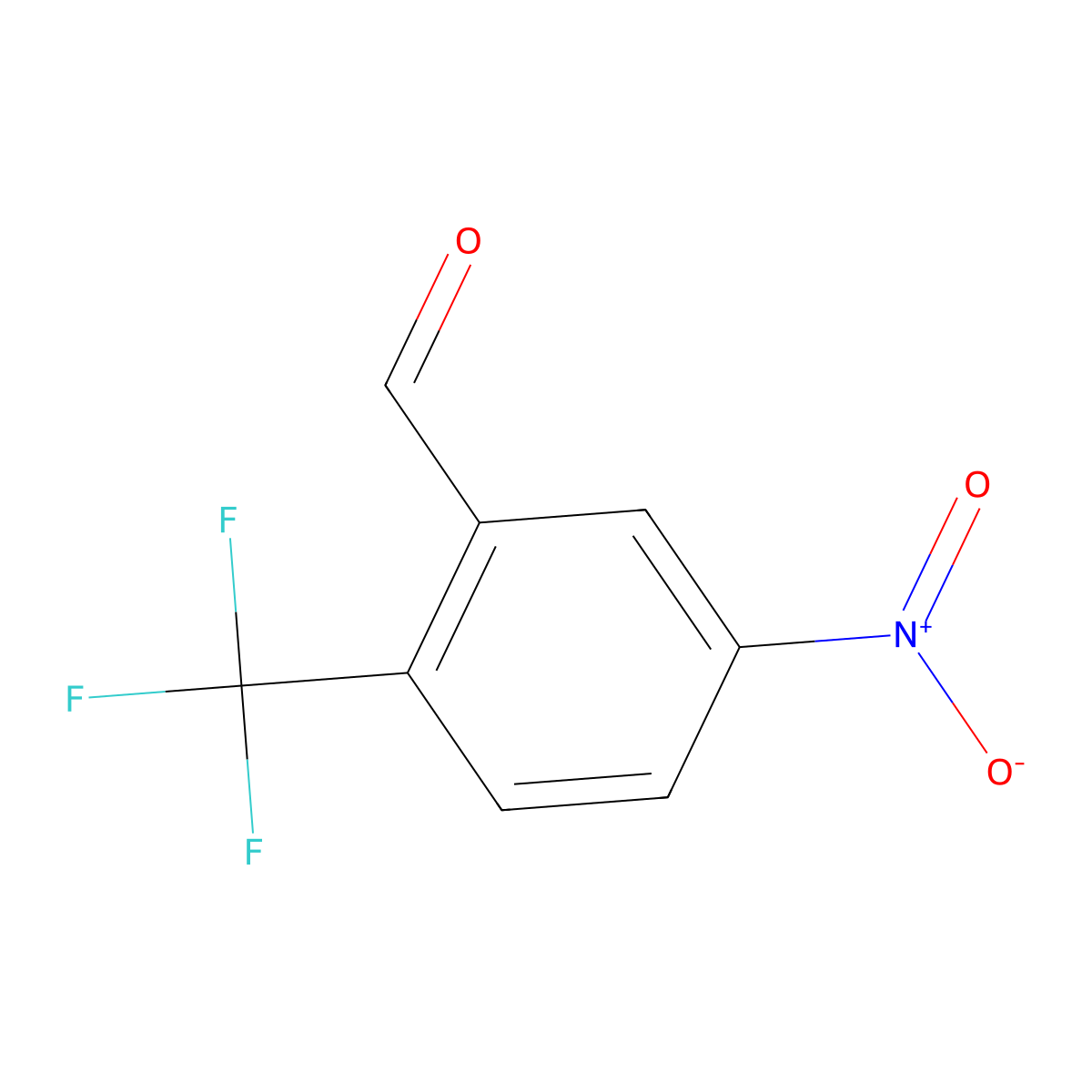 5-Nitro-2-(trifluoromethyl)benzaldehyde molecular structure, CAS 1214352-10-9