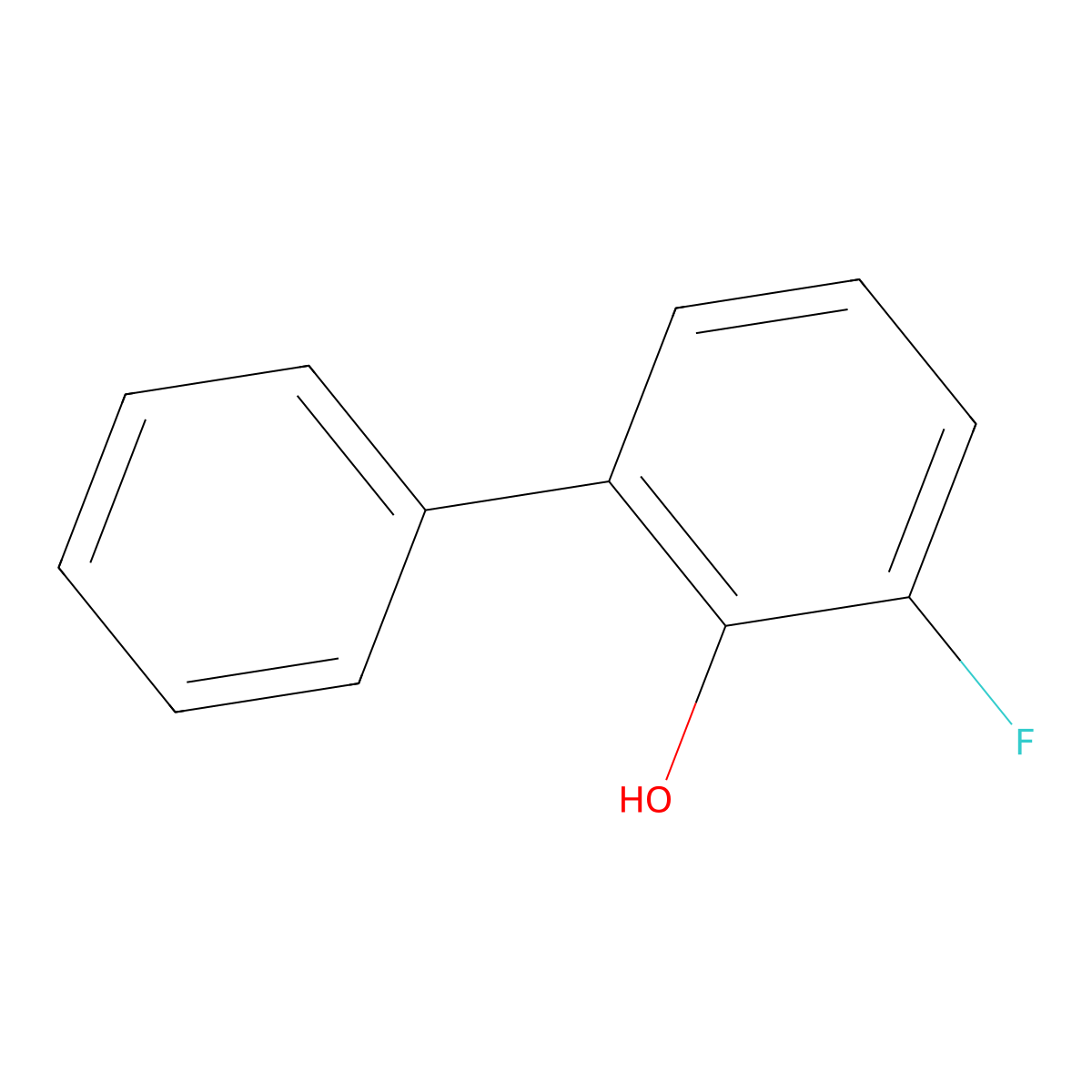3-Fluoro-[1,1'-biphenyl]-2-ol molecular structure, CAS 1214352-67-6