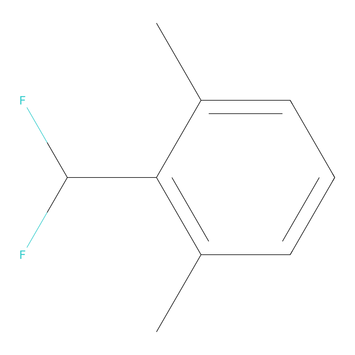 2-(Difluoromethyl)-1,3-dimethylbenzene molecular structure, CAS 1214358-11-8