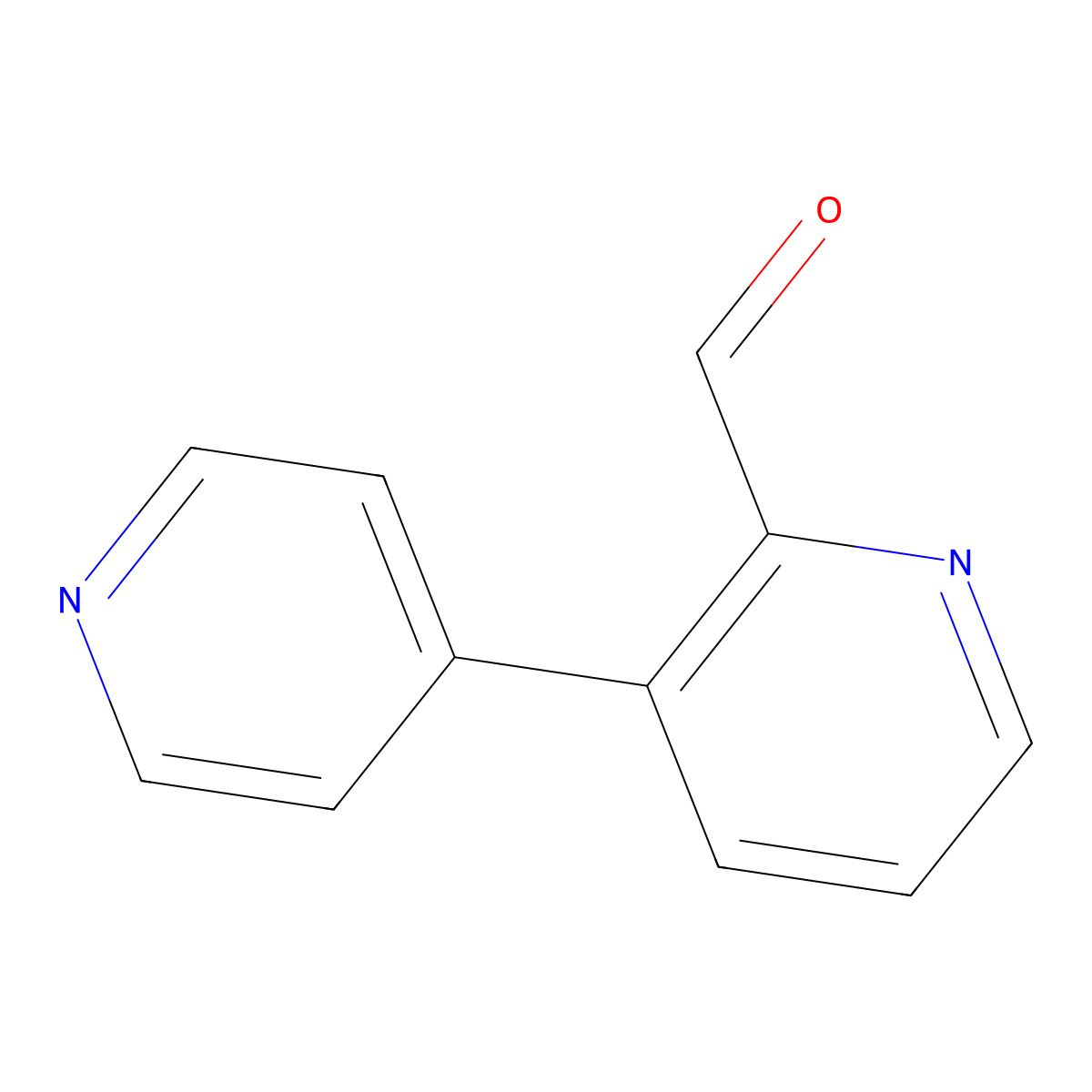 [3,4'-Bipyridine]-2-carbaldehyde molecular structure, CAS 1214363-34-4
