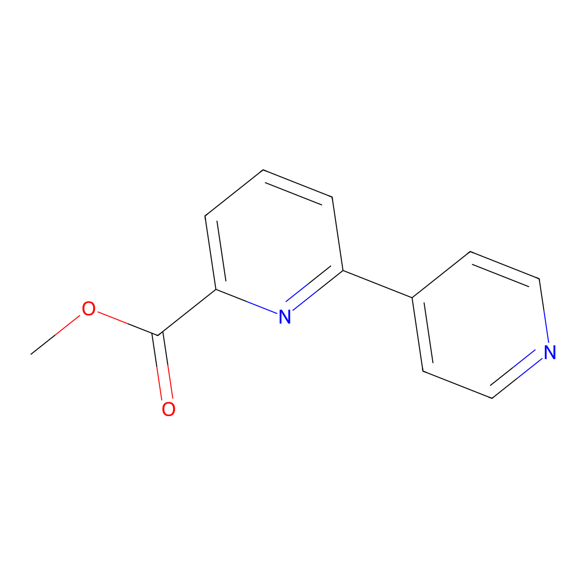 Methyl [2,4'-bipyridine]-6-carboxylate molecular structure, CAS 1214364-51-8