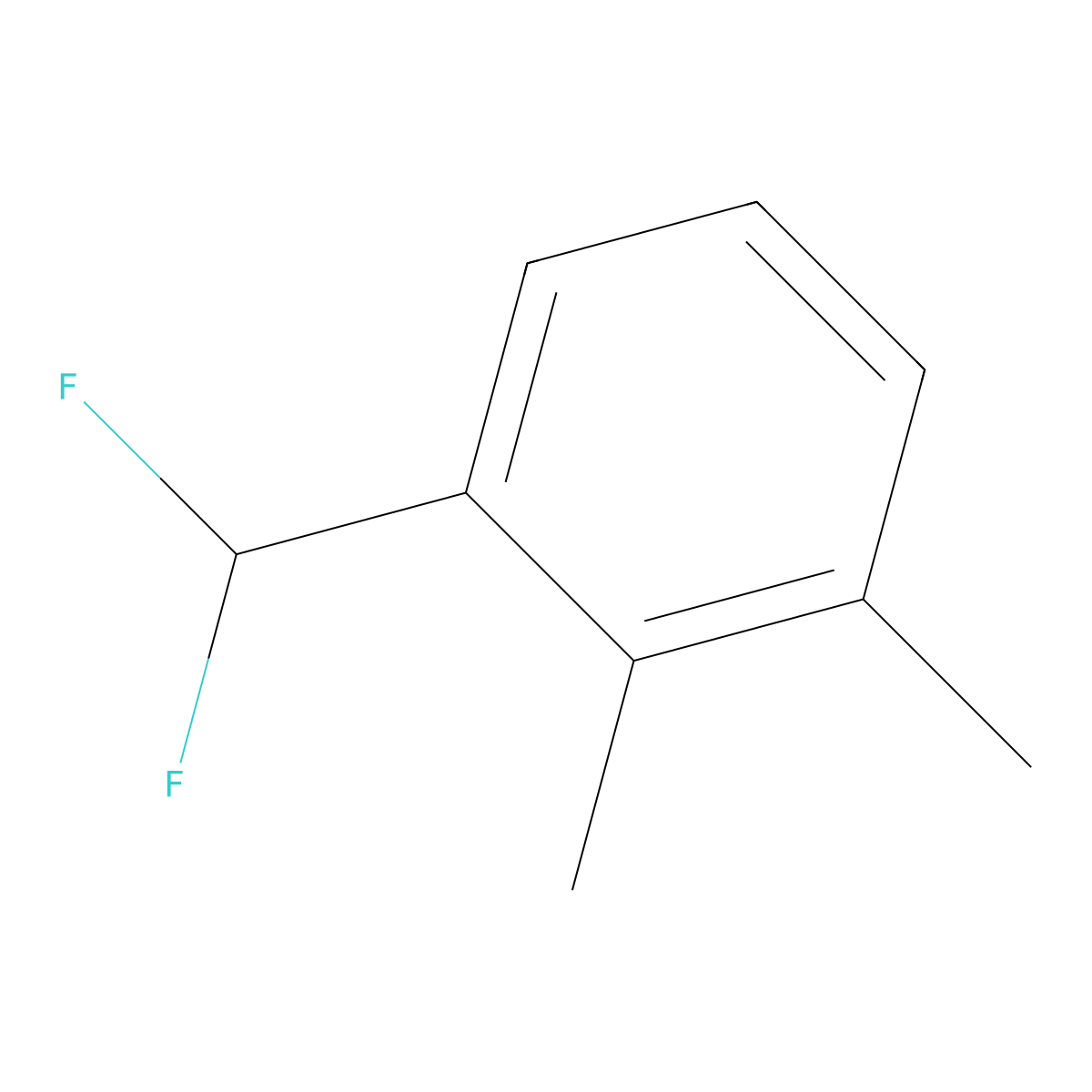 1-(Difluoromethyl)-2,3-dimethylbenzene molecular structure, CAS 1214367-23-3