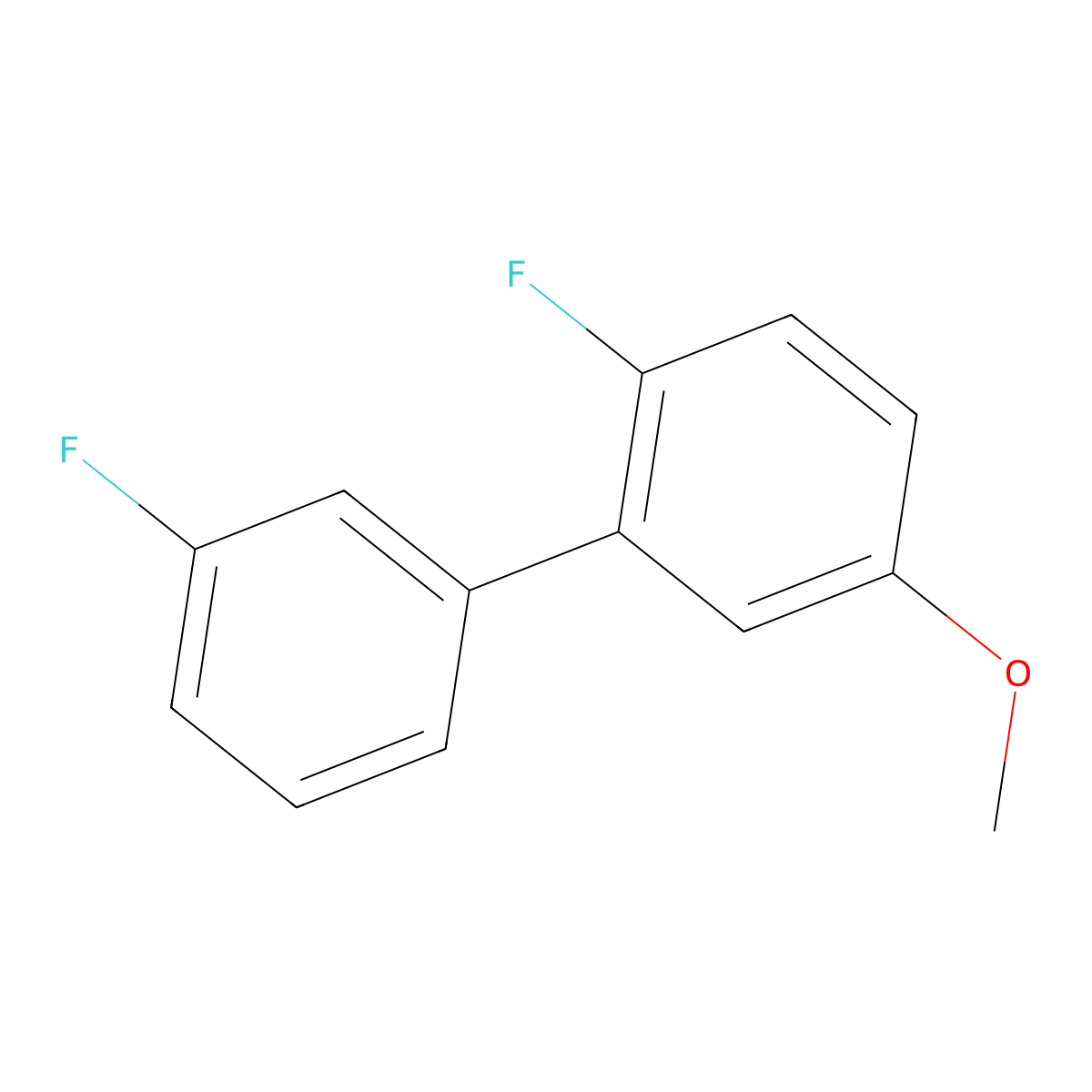 2,3'-Difluoro-5-methoxy-1,1'-biphenyl molecular structure, CAS 1214368-65-6