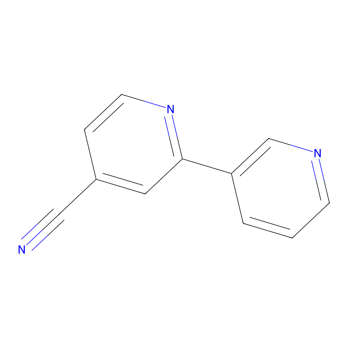 [2,3'-Bipyridine]-4-carbonitrile molecular structure, CAS 1214370-19-0
