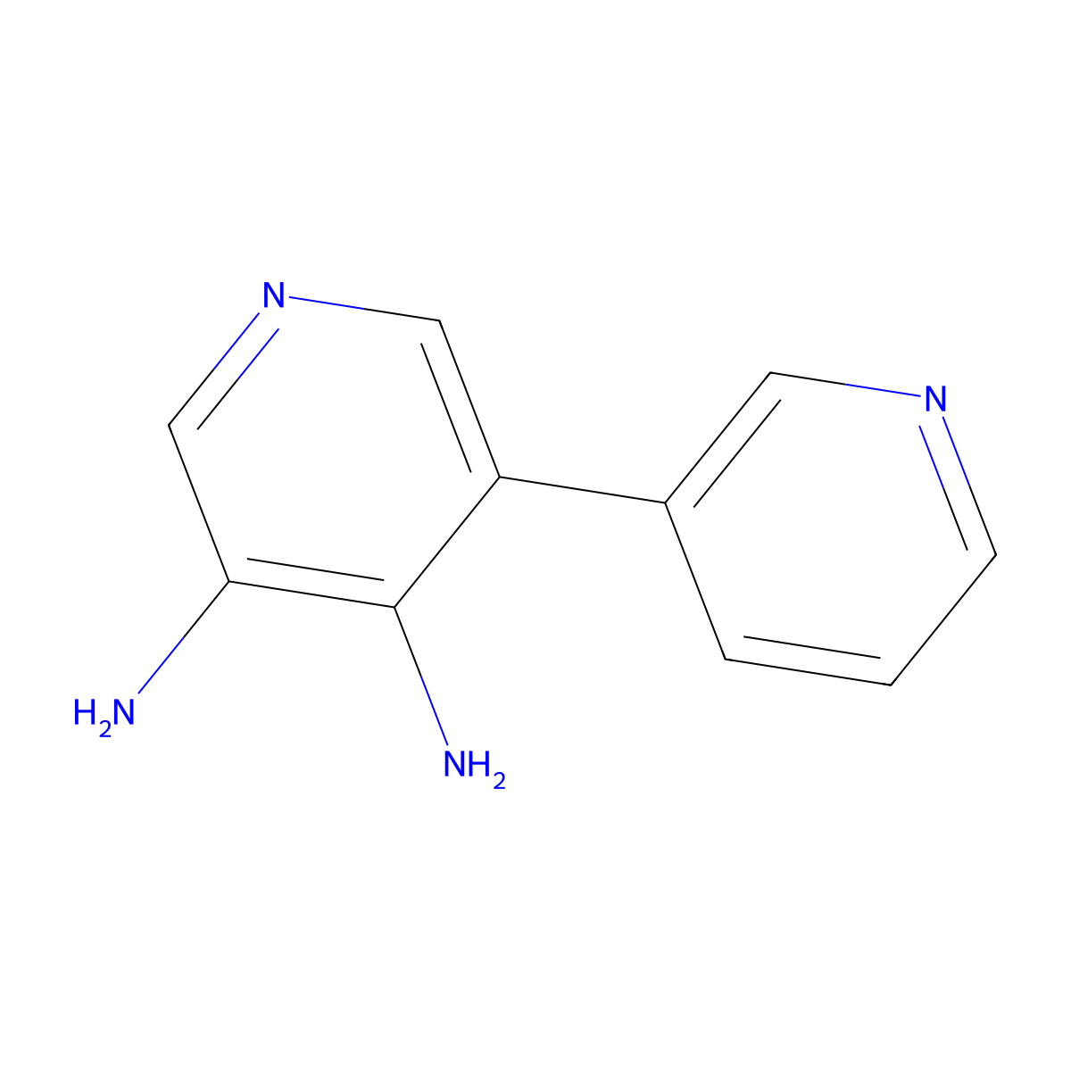 [3,3'-Bipyridine]-4,5-diamine molecular structure, CAS 1214371-78-4