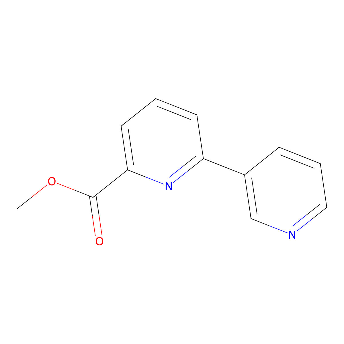 Methyl [2,3'-bipyridine]-6-carboxylate molecular structure, CAS 1214374-78-3
