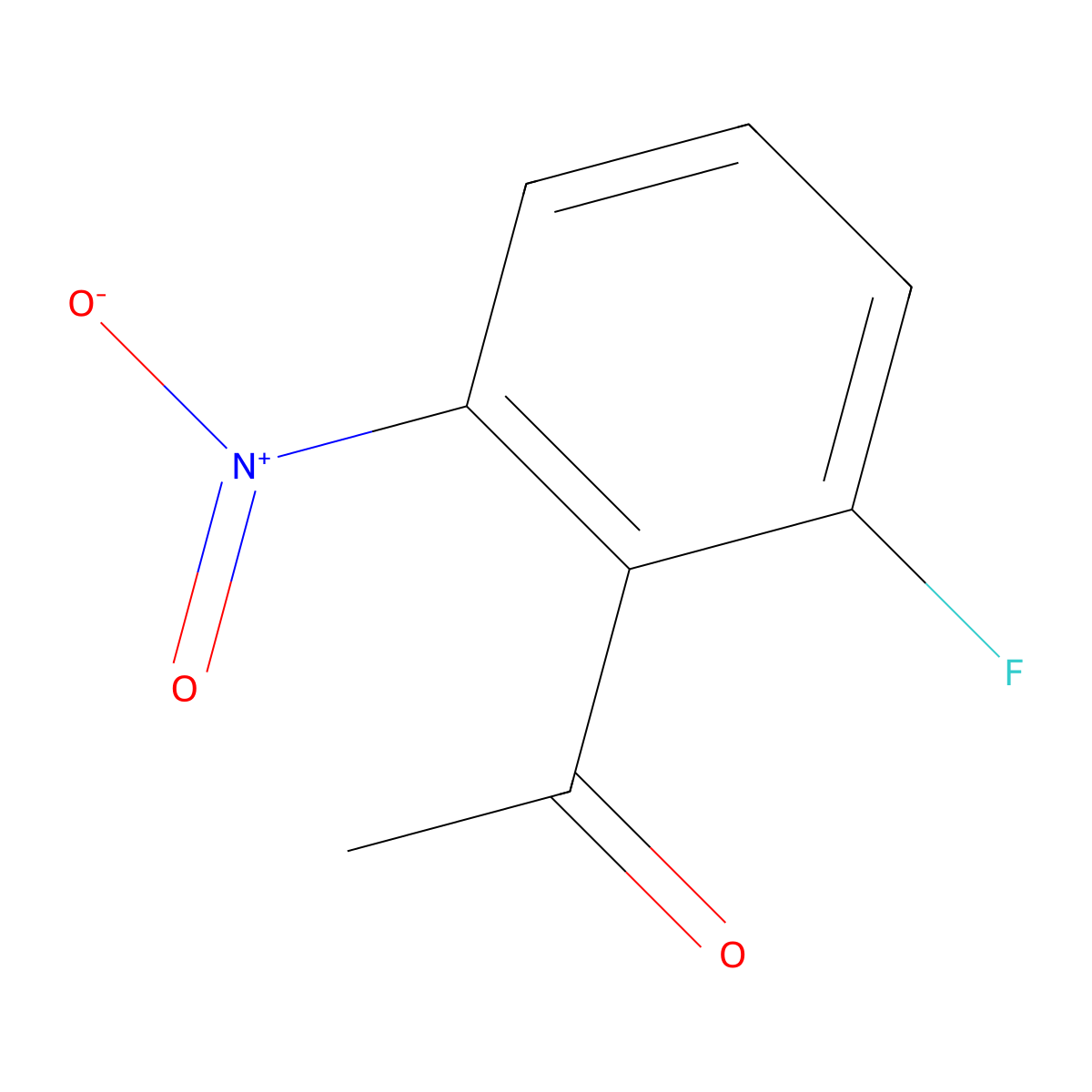 1-(2-Fluoro-6-nitrophenyl)ethanone molecular structure, CAS 1214377-22-6