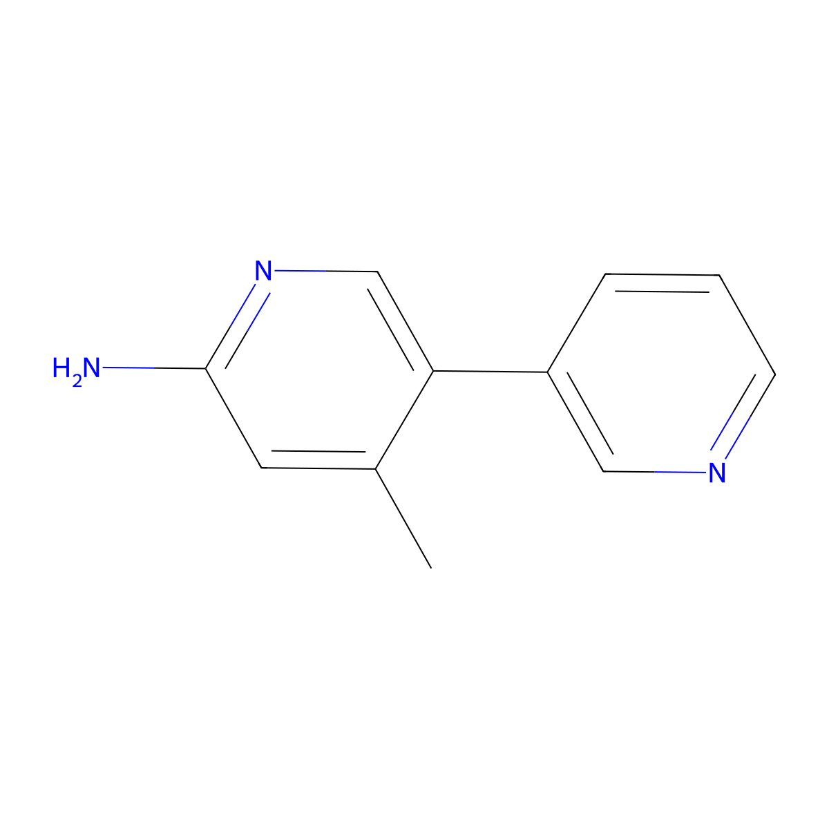 4-Methyl-[3,3'-bipyridin]-6-amine molecular structure, CAS 1214379-37-9