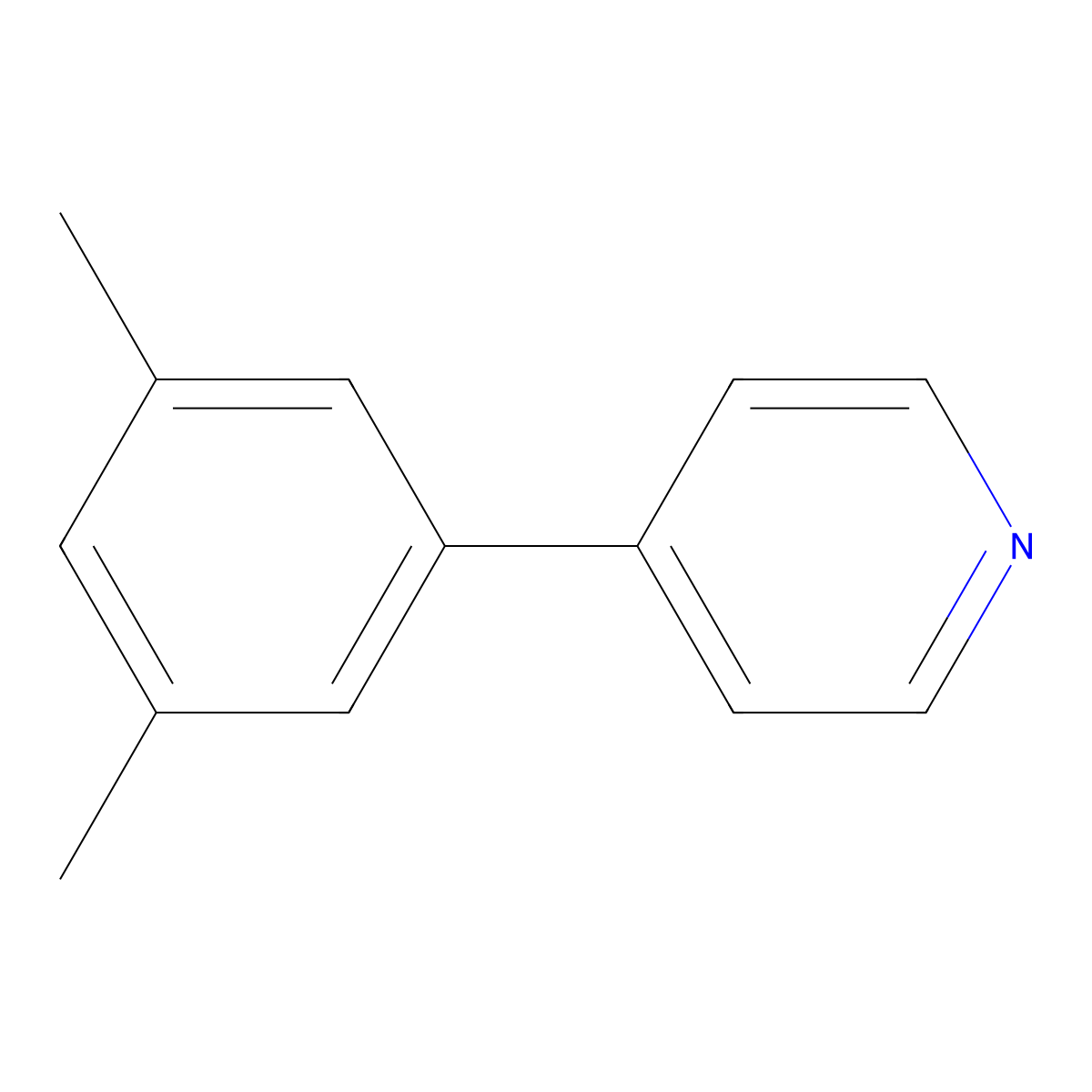 4-(3,5-Dimethylphenyl)pyridine molecular structure, CAS 1214379-51-7