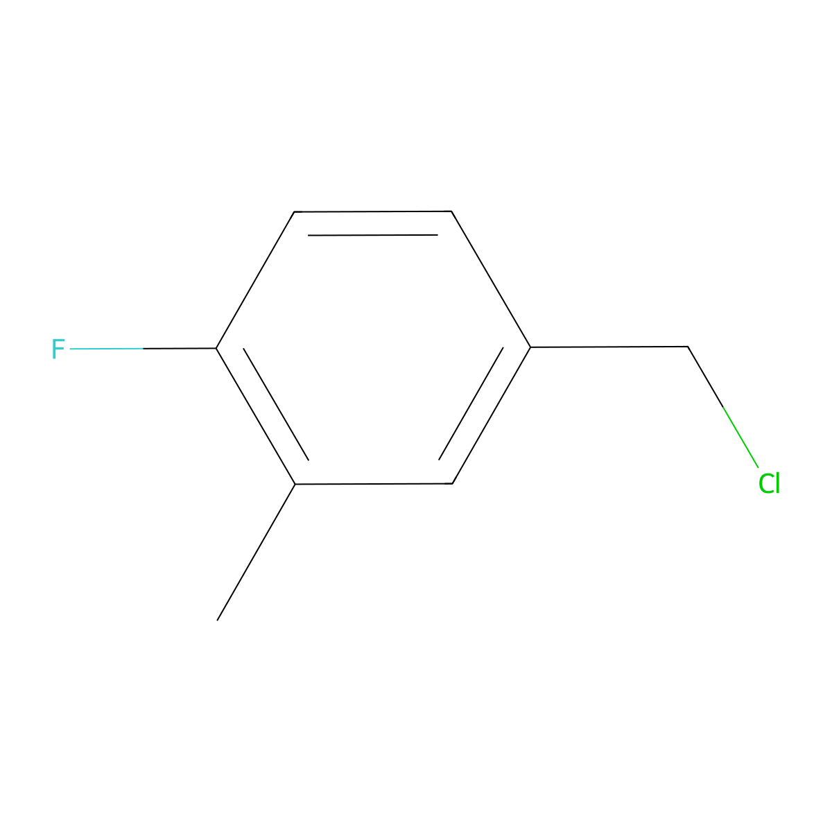 4-(Chloromethyl)-1-fluoro-2-methylbenzene molecular structure, CAS 1214383-92-2