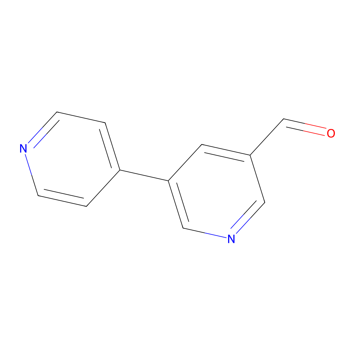 [3,4'-Bipyridine]-5-carbaldehyde molecular structure, CAS 1214384-36-7