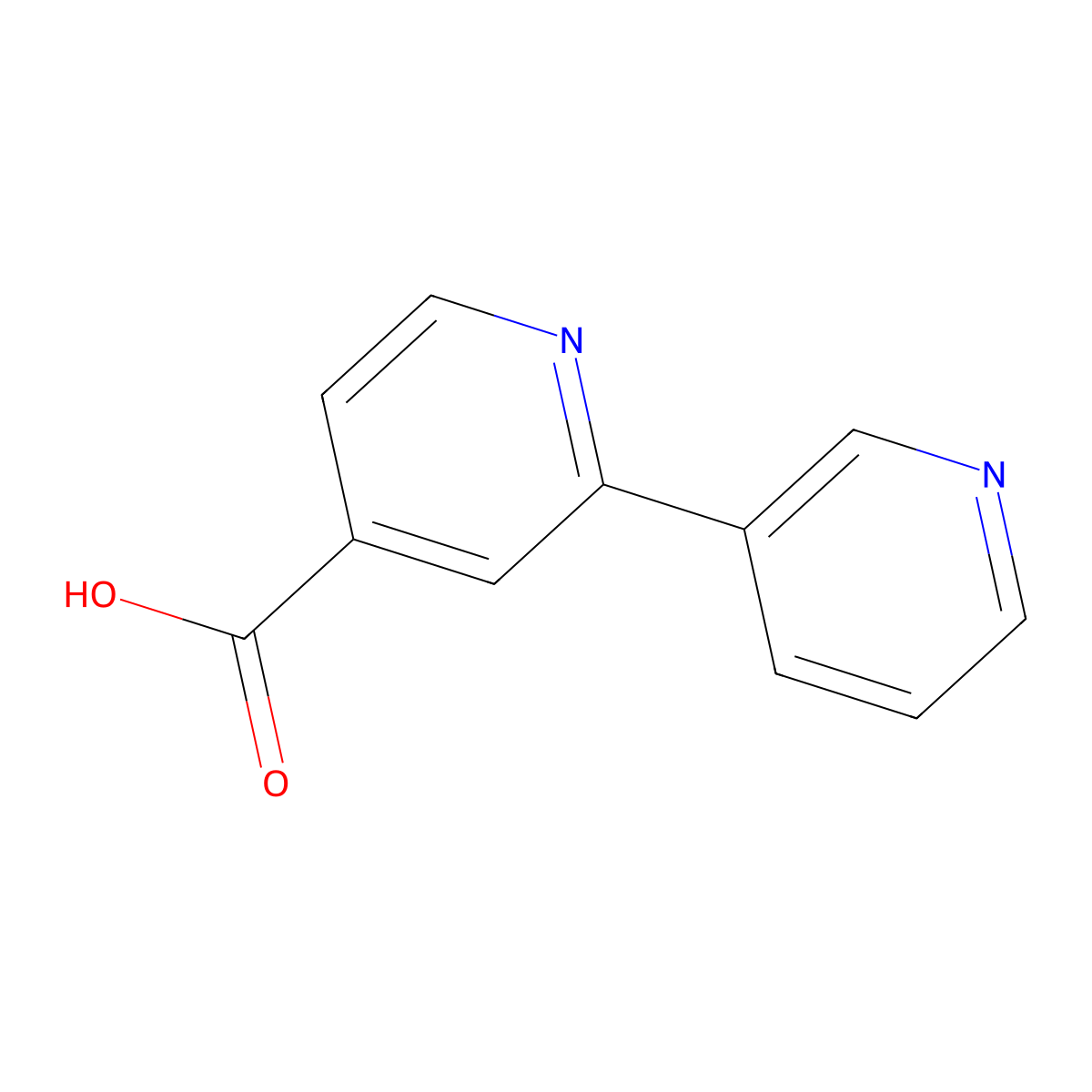 [2,3'-Bipyridine]-4-carboxylic acid molecular structure, CAS 1214384-41-4