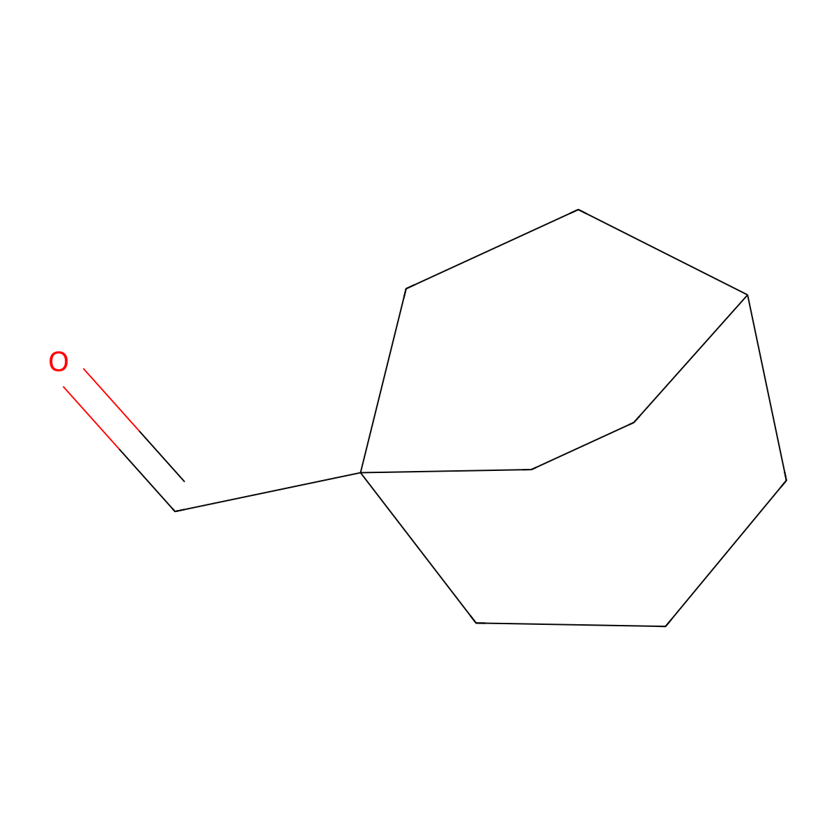 Bicyclo[3.2.2]nonane-1-carbaldehyde molecular structure, CAS 121455-34-3