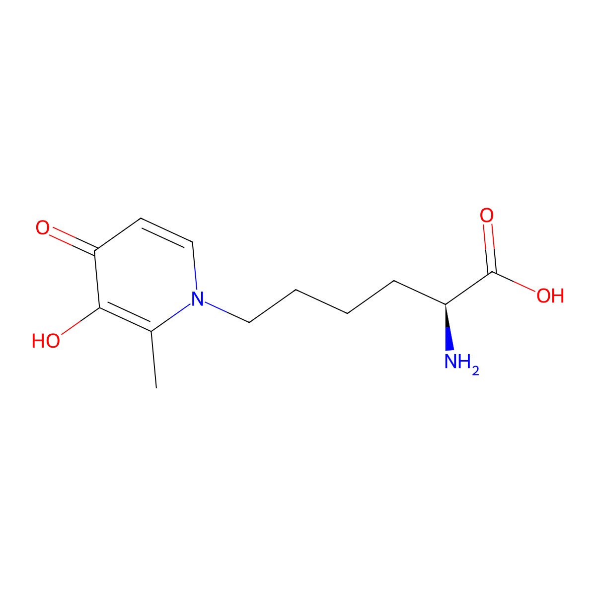 Maltosine molecular structure, CAS 121502-04-3