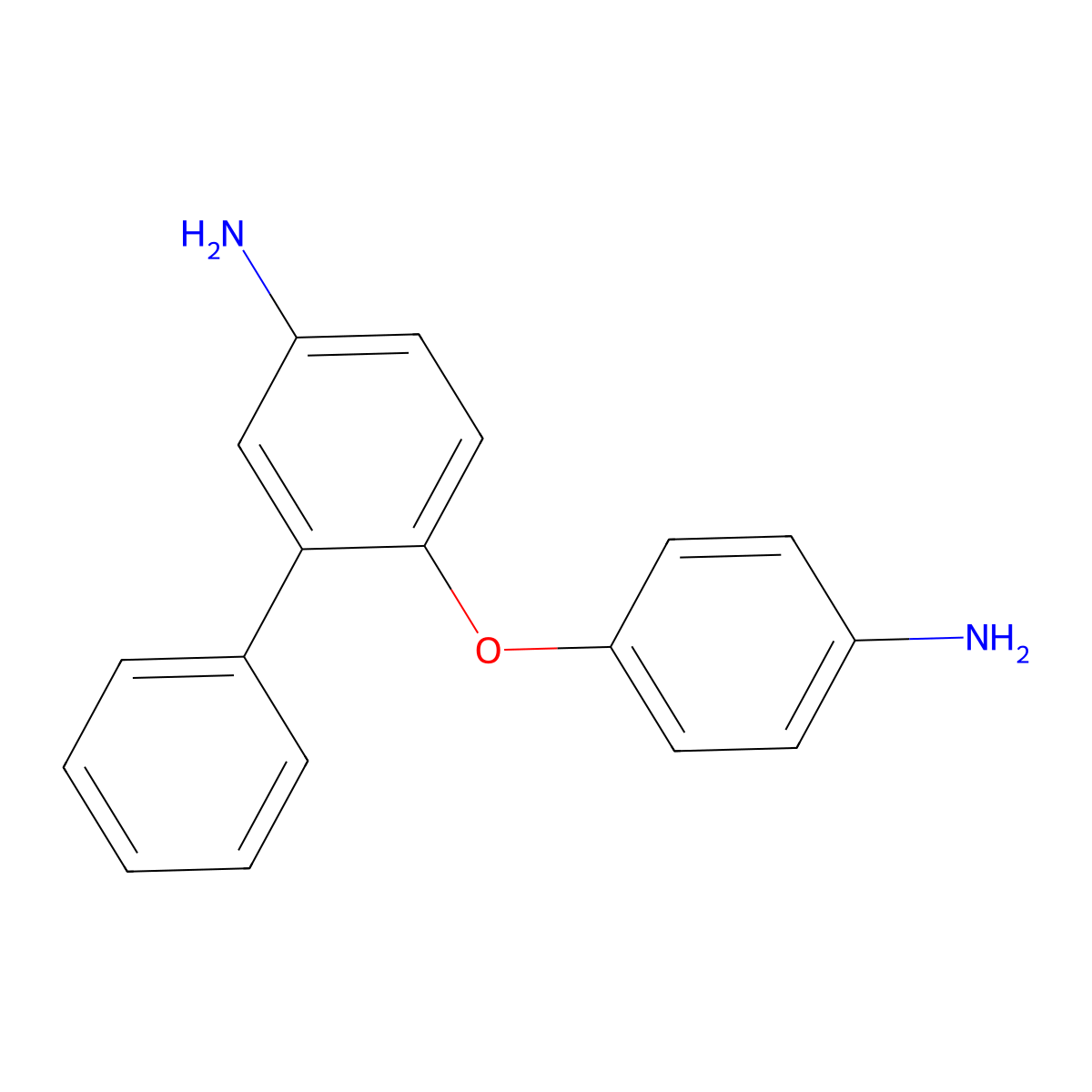 6-(4-Aminophenoxy)-[1,1'-biphenyl]-3-amine molecular structure, CAS 1215223-23-6