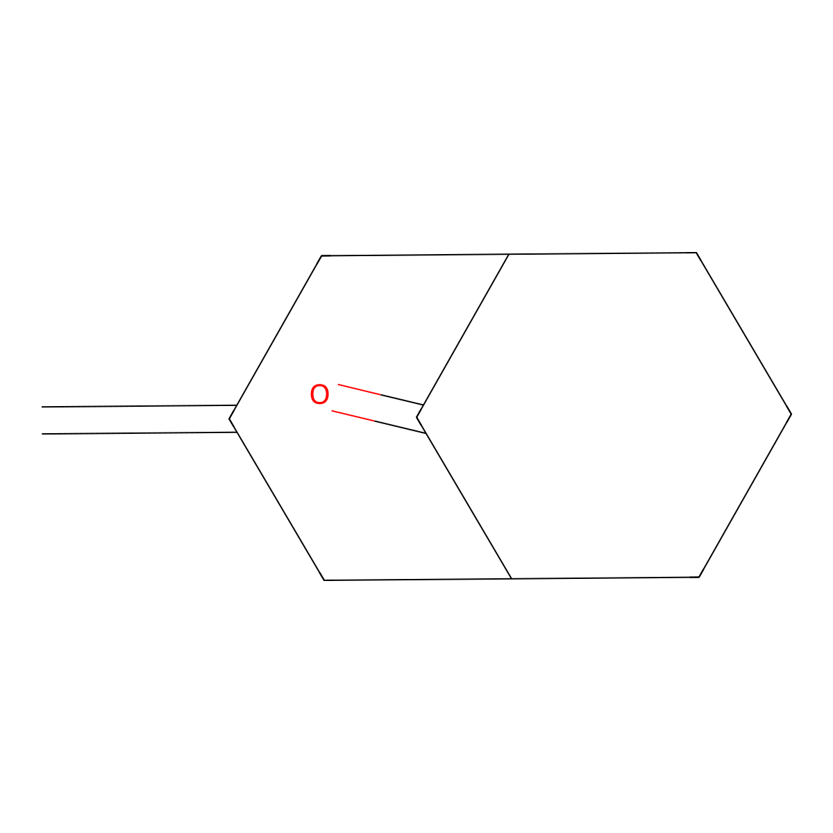 3-Methylenebicyclo[3.3.1]nonan-9-one molecular structure, CAS 121528-63-0