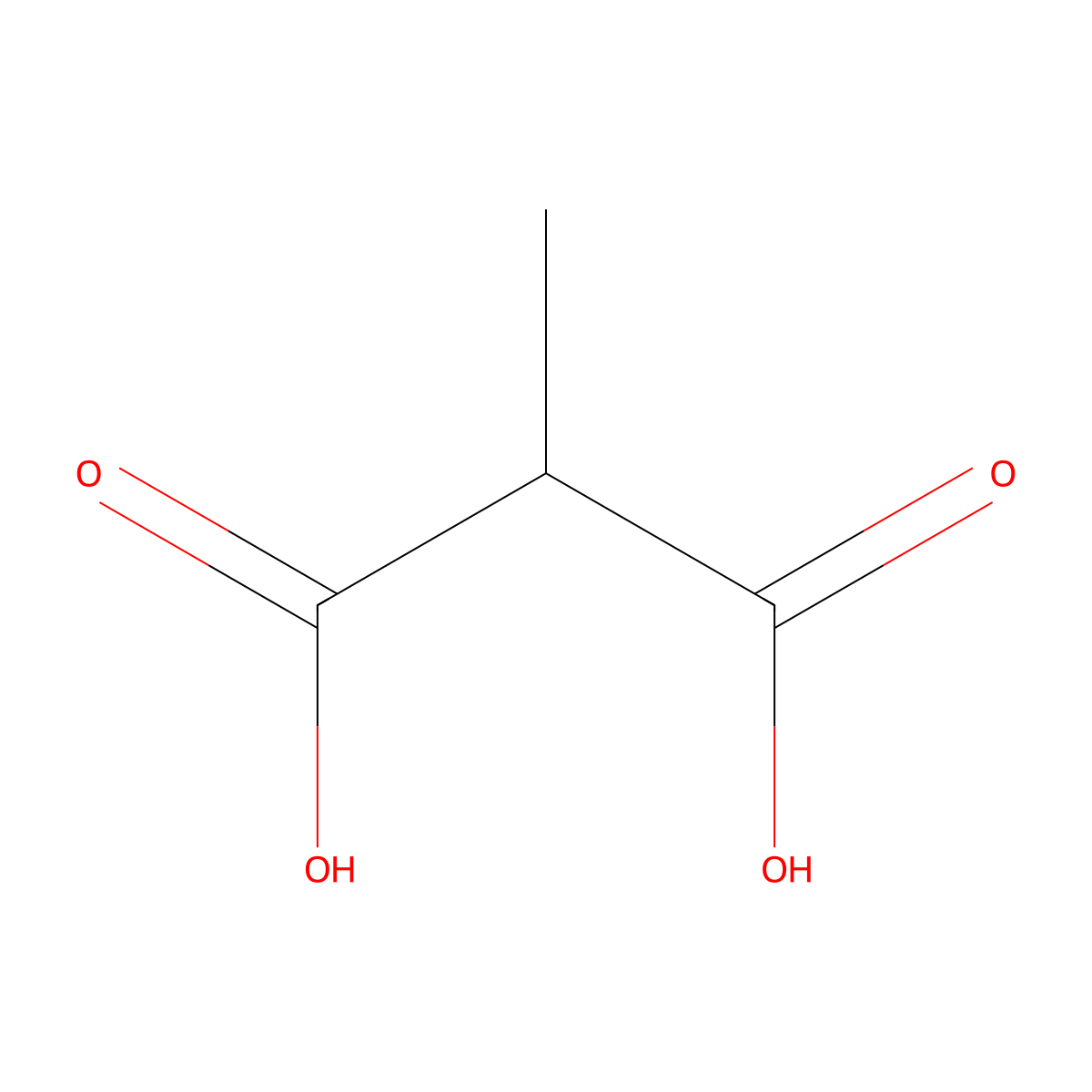 Methylmalonic Acid molecular structure, CAS 1215348-94-9