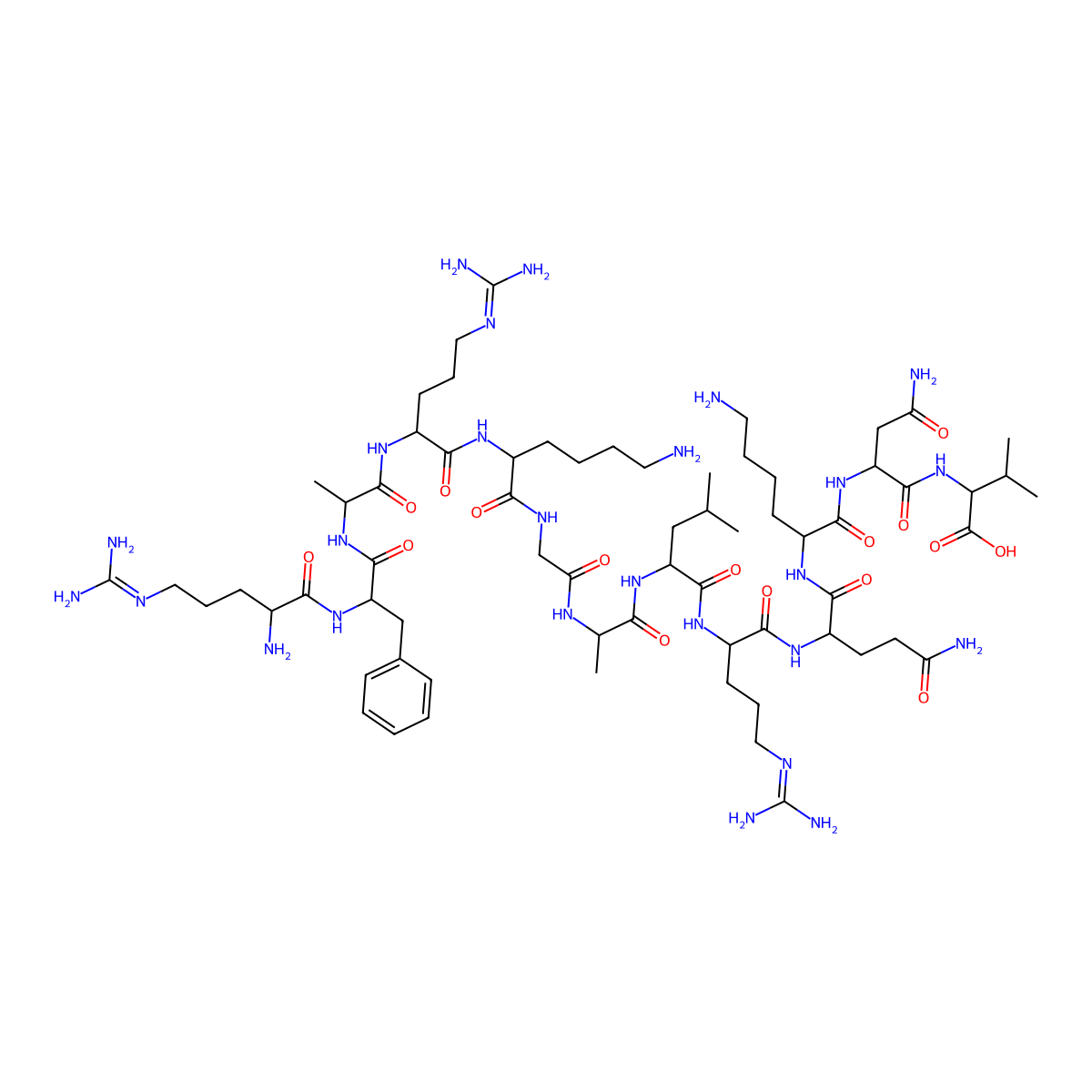 Protein Kinase C (19-31) molecular structure, CAS 121545-65-1