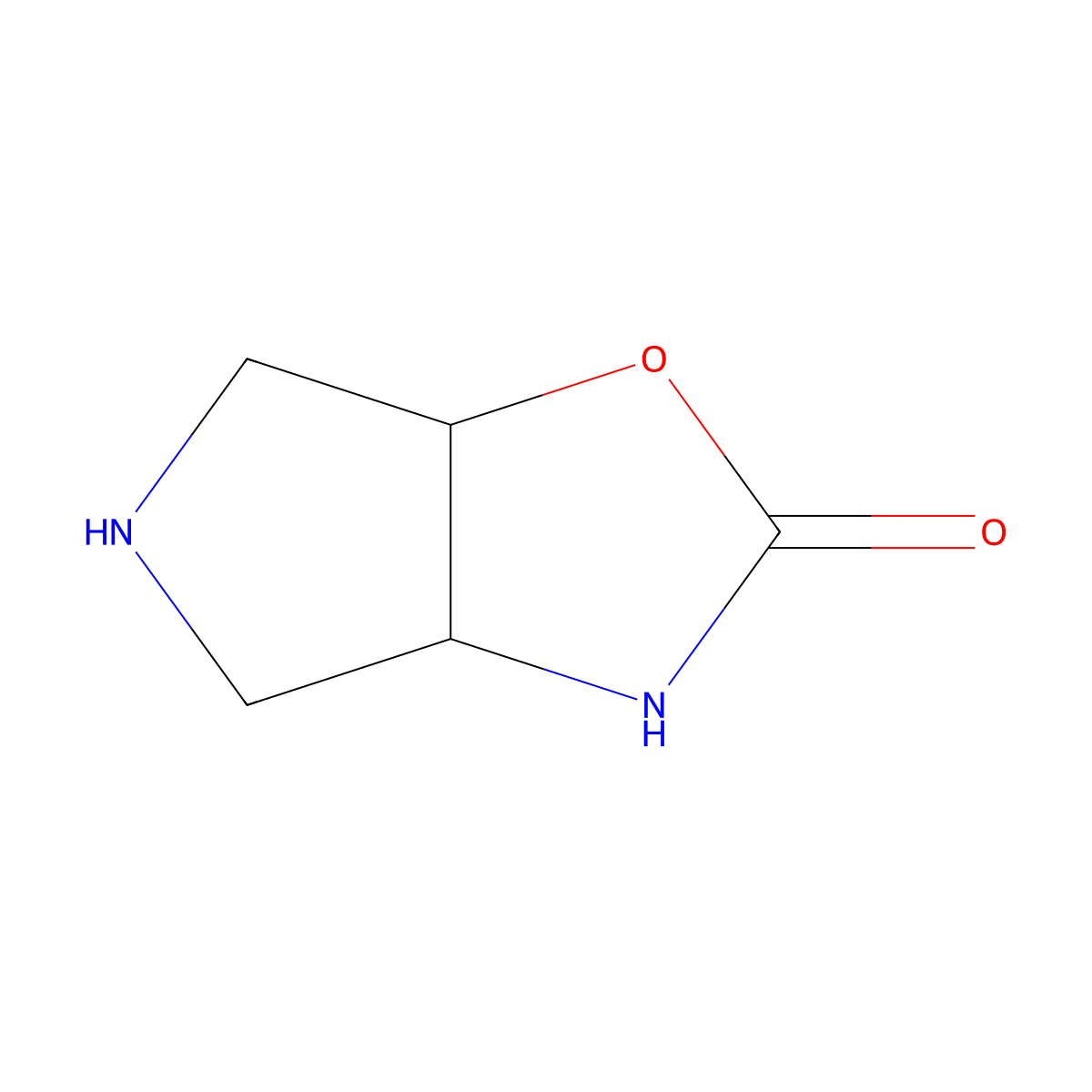 hexahydro-2H-pyrrolo[3,4-d][1,3]oxazol-2-one molecular structure, CAS 1215485-02-1